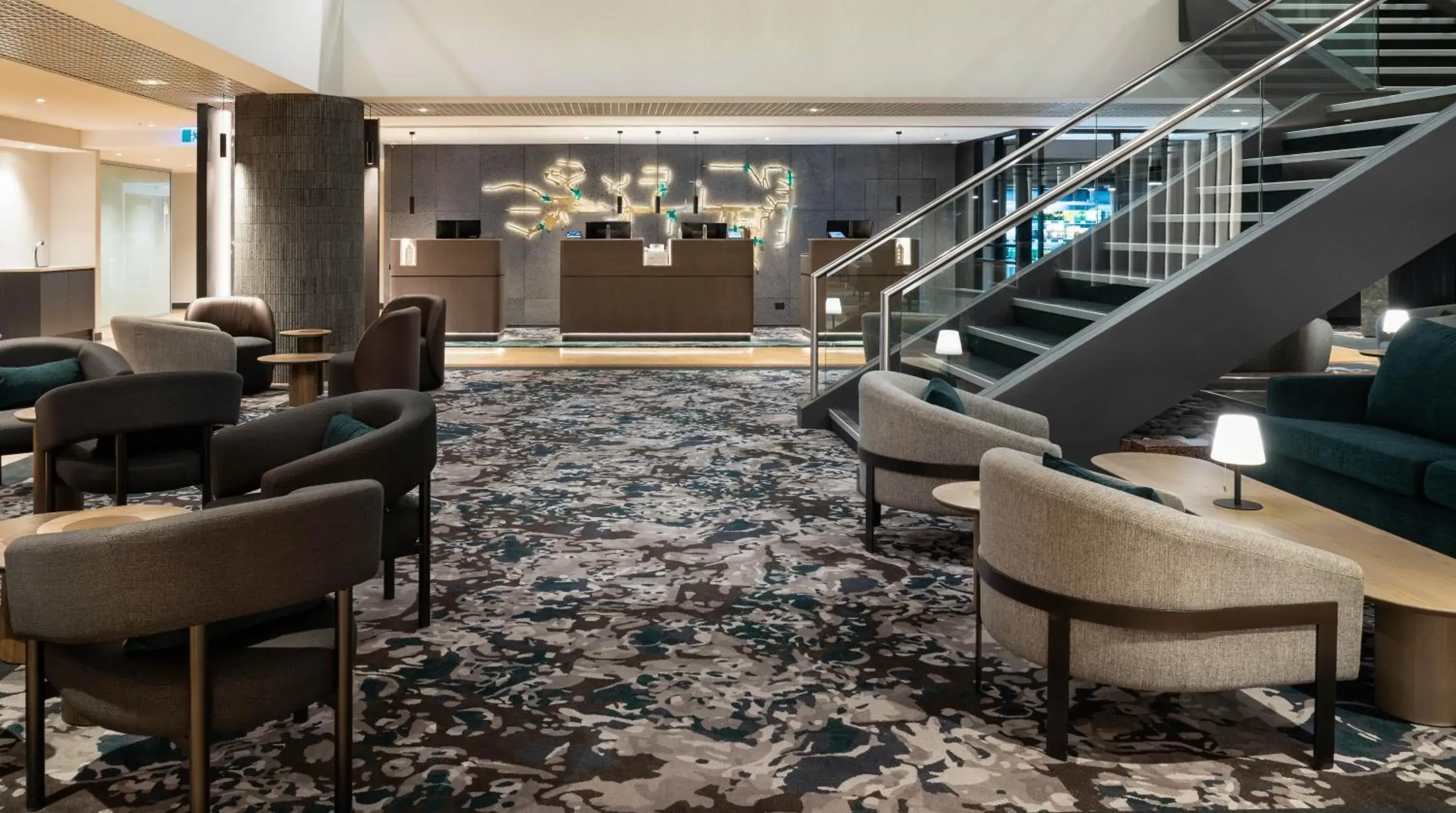 Lobby or reception in Crowne Plaza Auckland by IHG Lobby or reception in Crowne Plaza Auckland by IHG