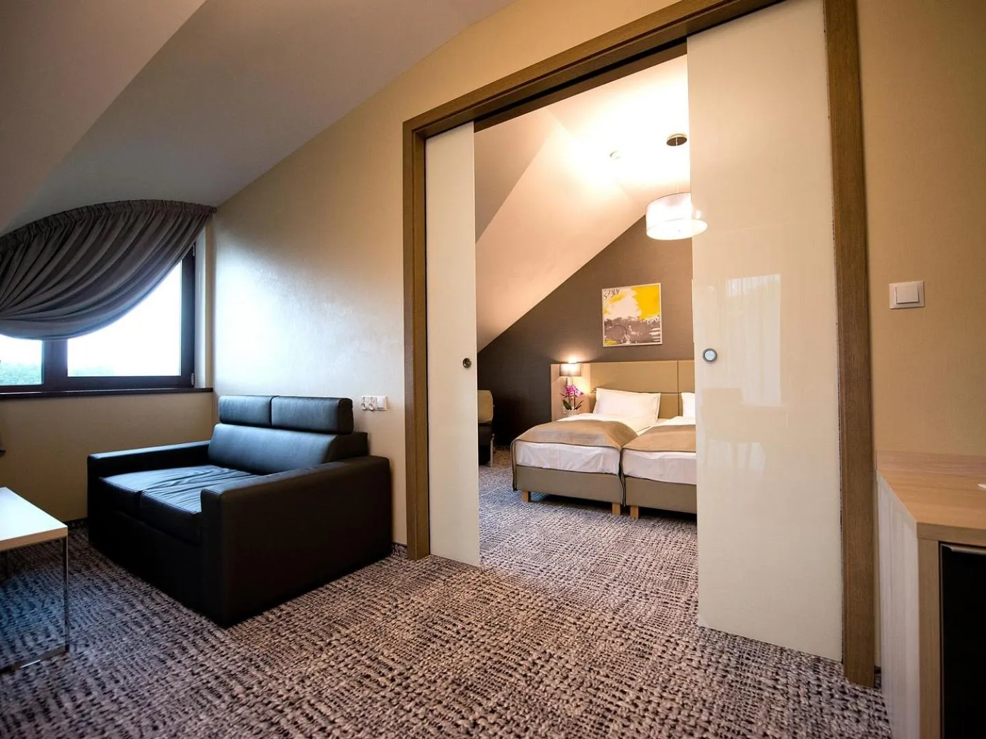 Bed in Hotel Molo Resort