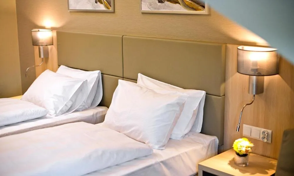 Bed in Hotel Molo Resort