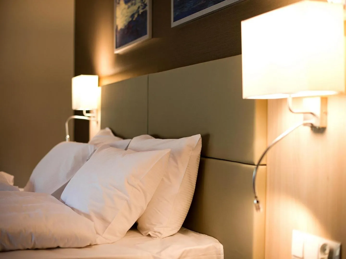 Bed in Hotel Molo Resort