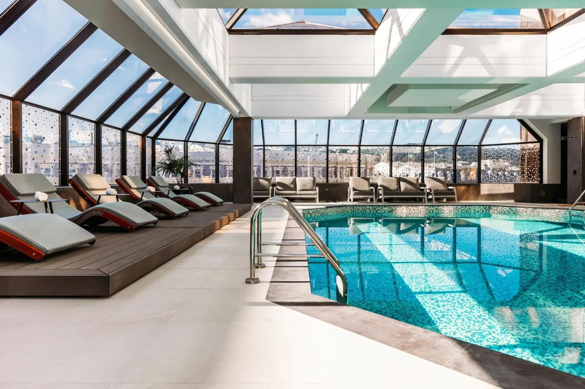 Swimming pool in InterContinental Wellington by IHG Swimming pool in InterContinental Wellington by IHG