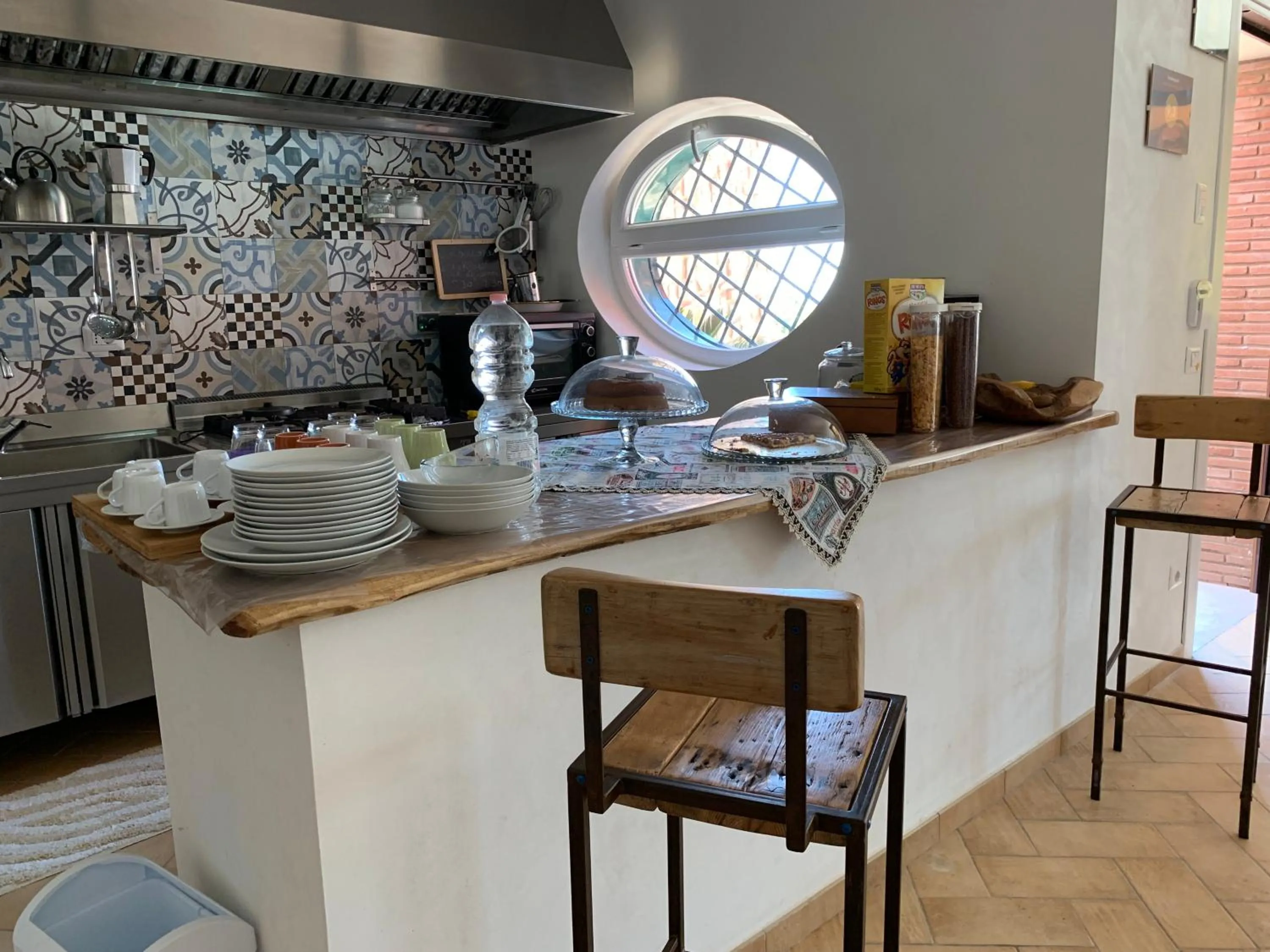 Kitchen or kitchenette in B&B I 4 Sentieri