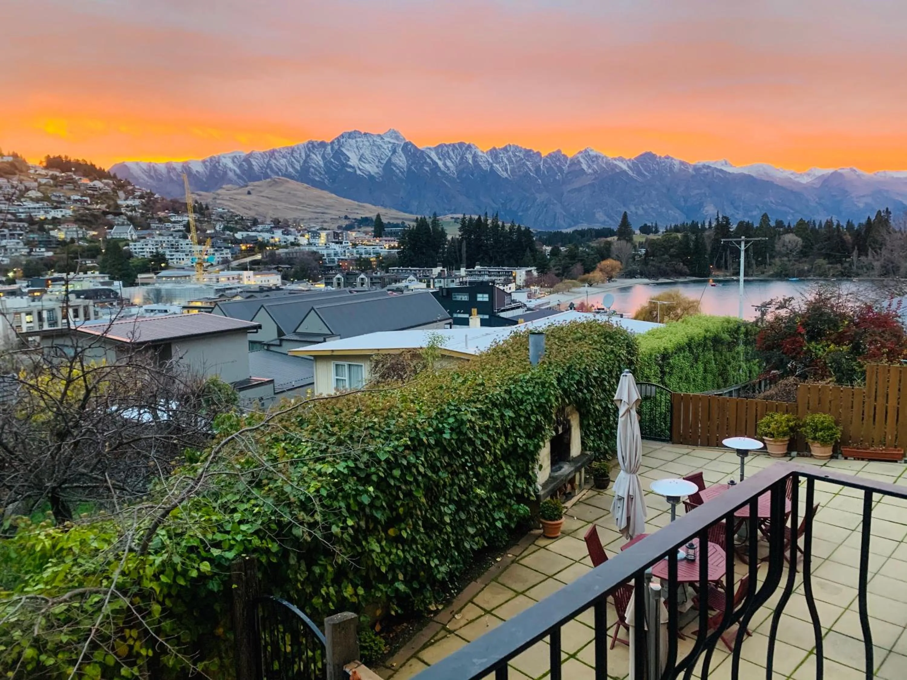 Garden view in Browns Boutique Hotel