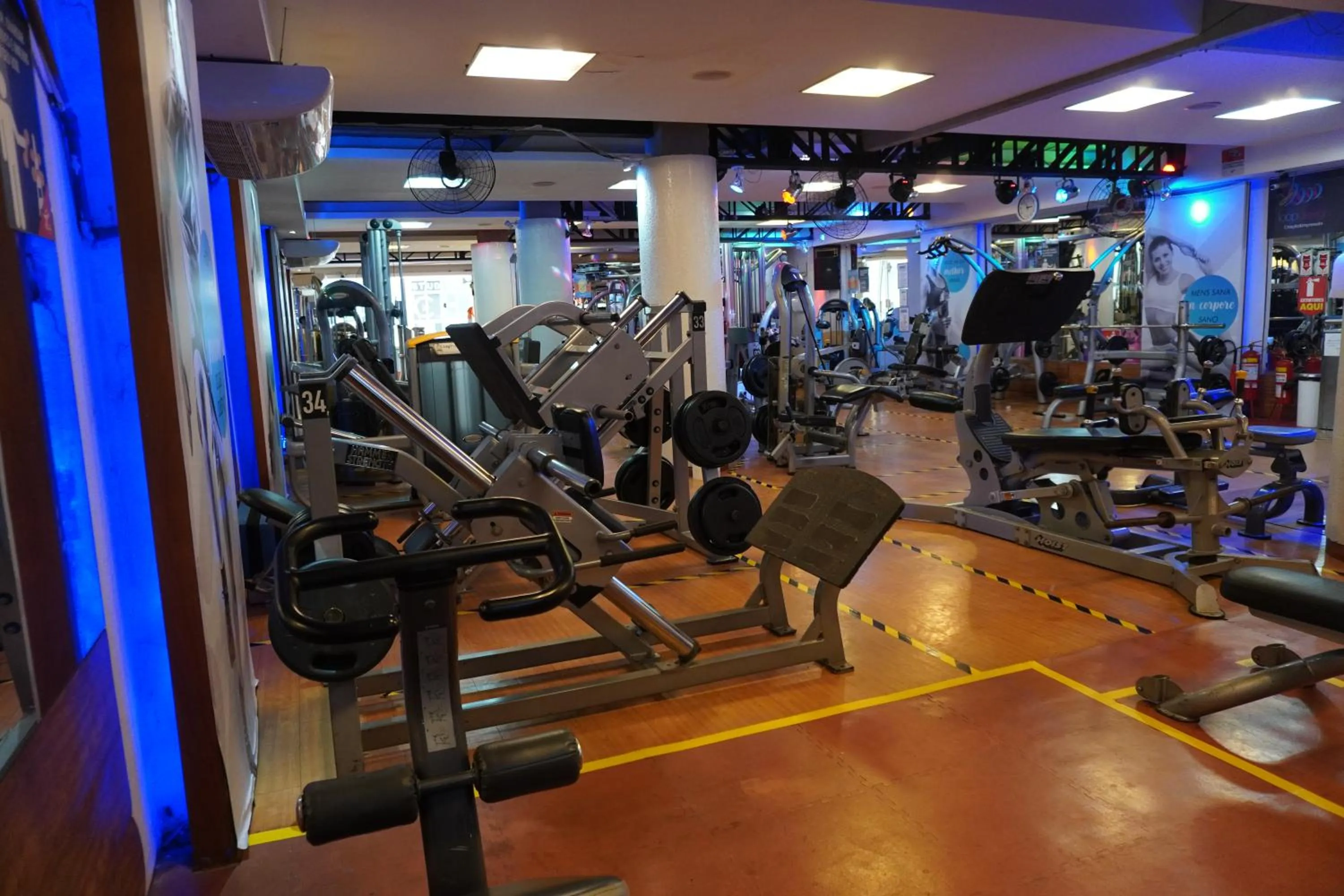 Fitness centre/facilities in Ritz Copacabana Hotel