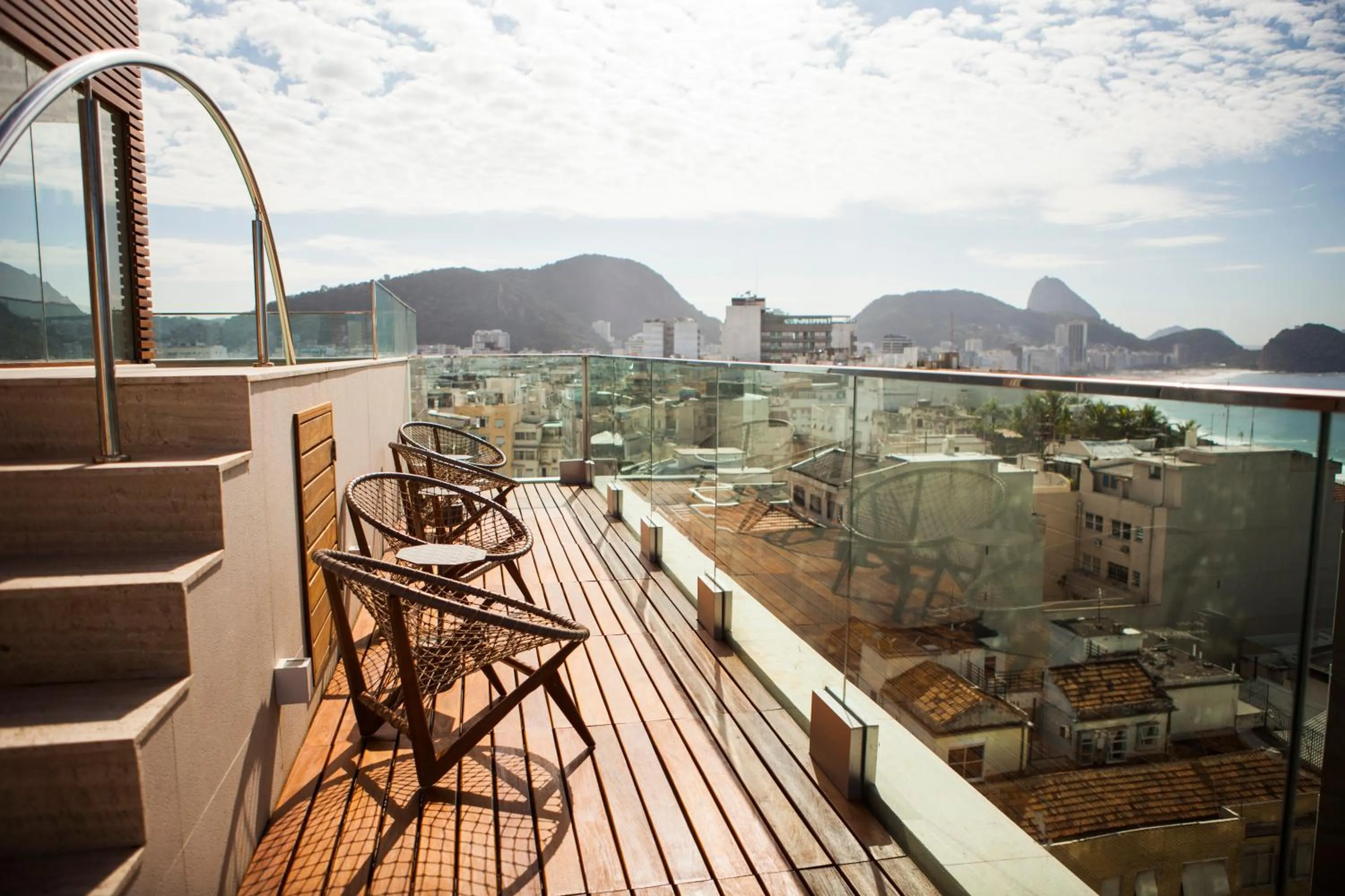 Balcony/Terrace in Ritz Copacabana Hotel