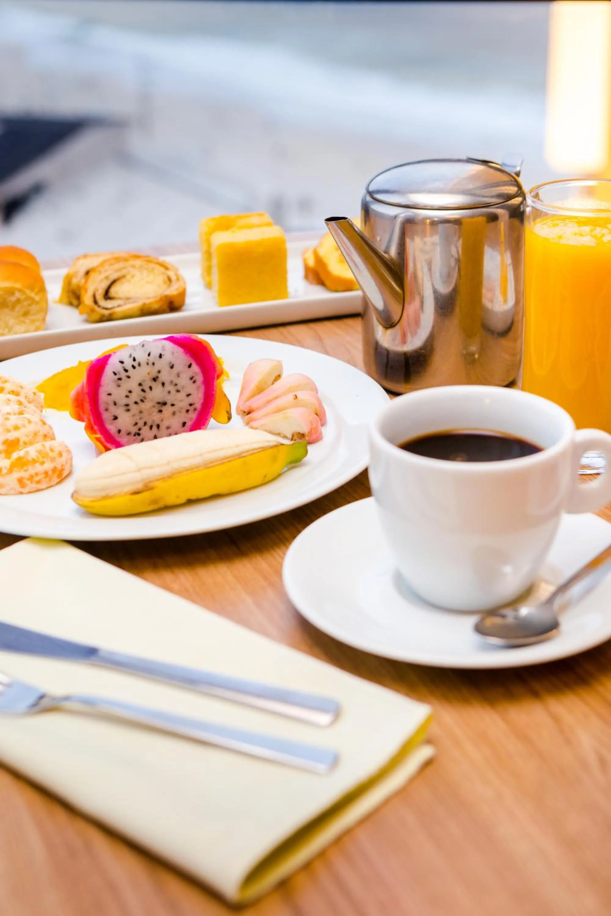 Meals in Ritz Copacabana Hotel