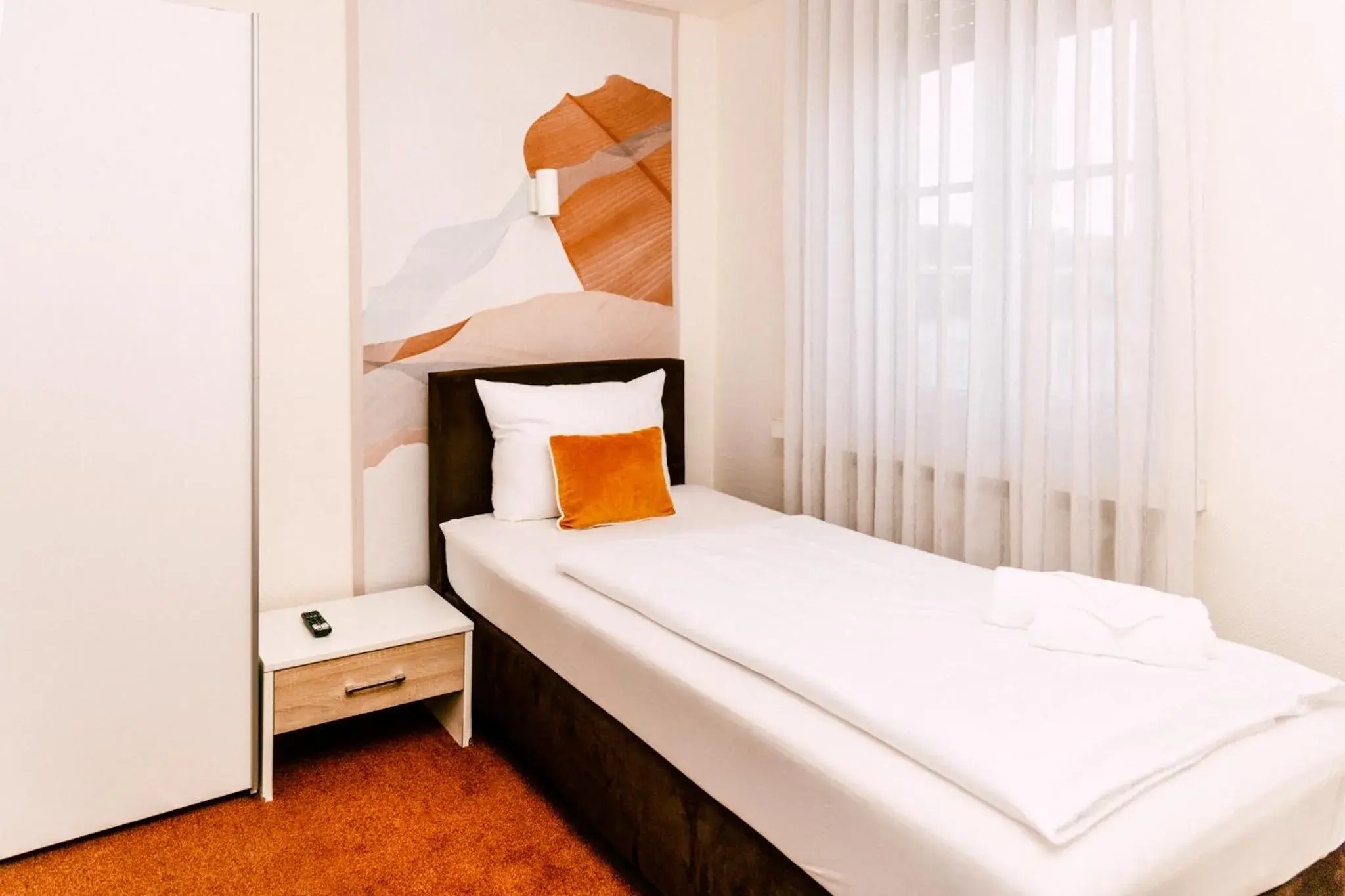 Bed in Hotel Kleiner Markt Bed in Hotel Kleiner Markt