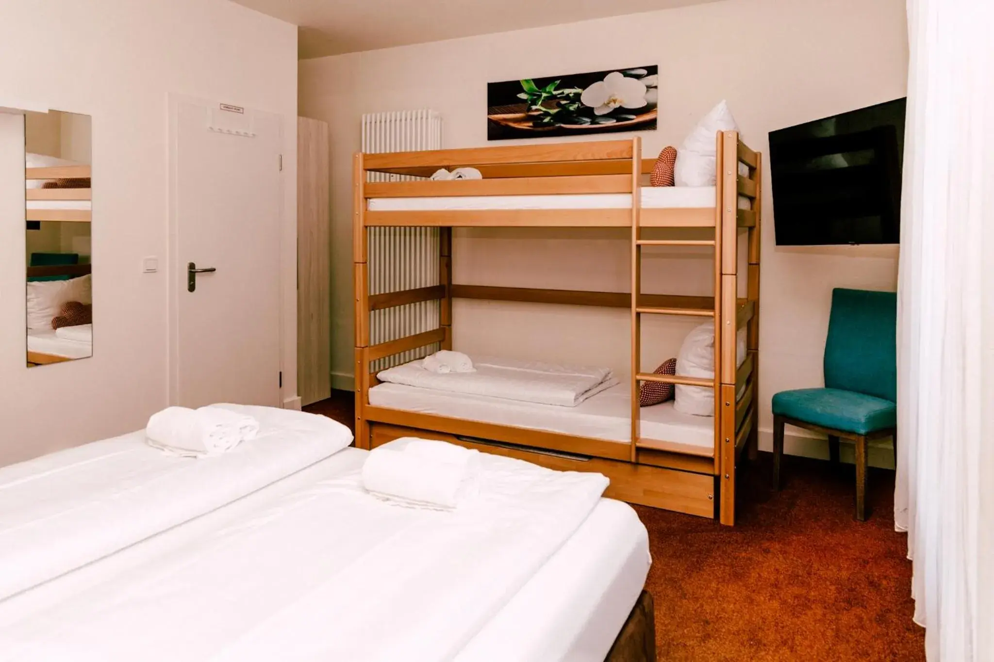 Bed in Hotel Kleiner Markt Bed in Hotel Kleiner Markt