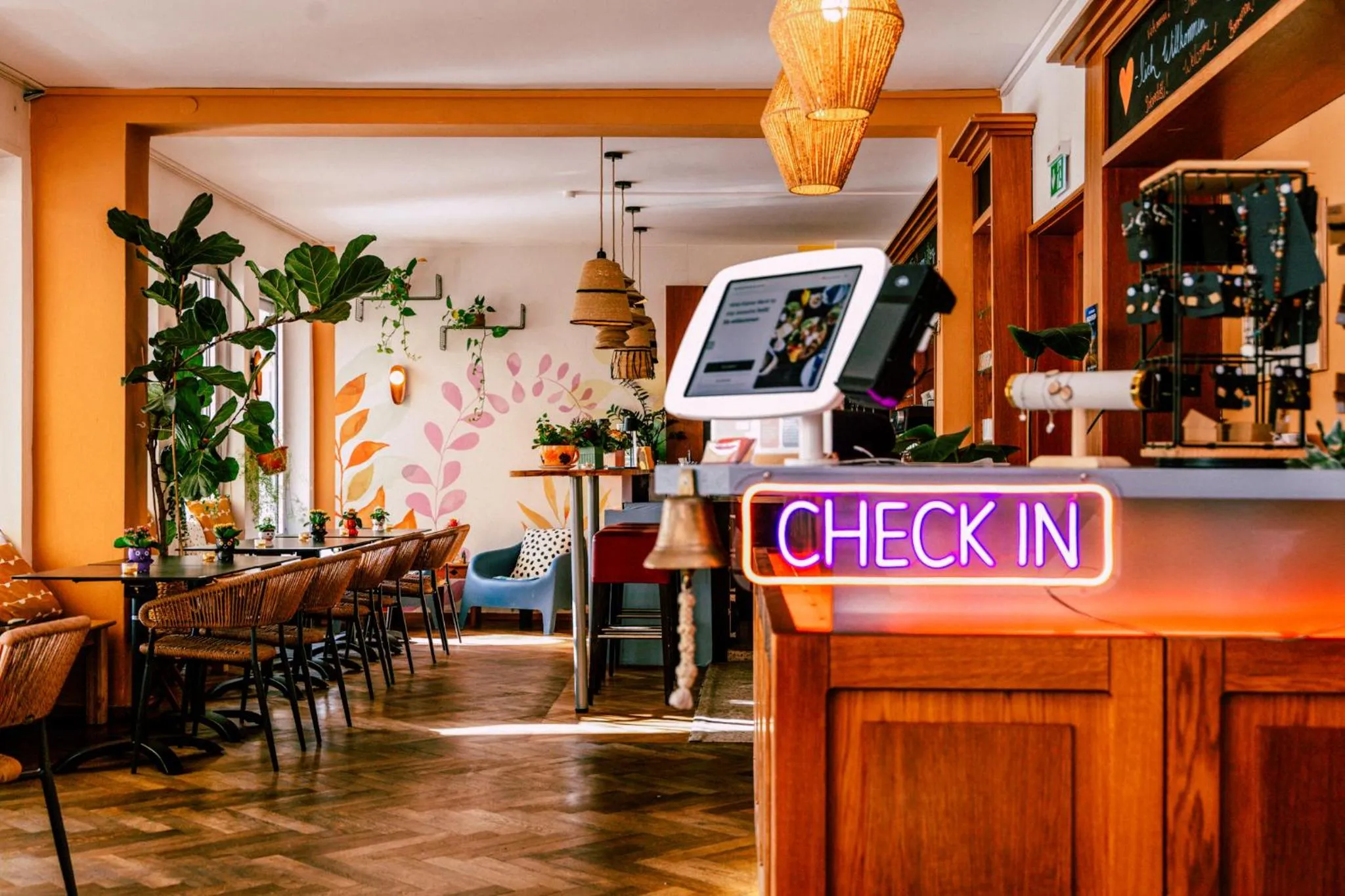 Lobby or reception in Hotel Kleiner Markt