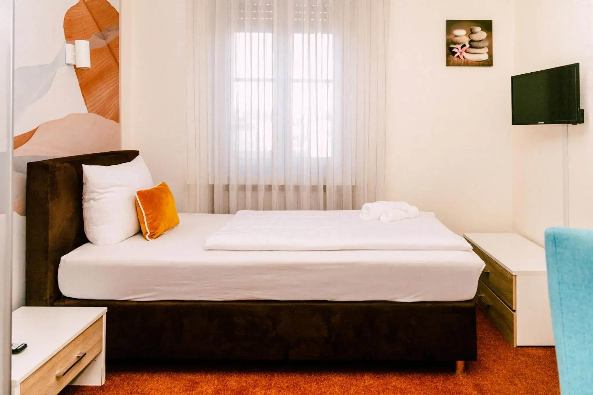 Bed in Hotel Kleiner Markt Bed in Hotel Kleiner Markt