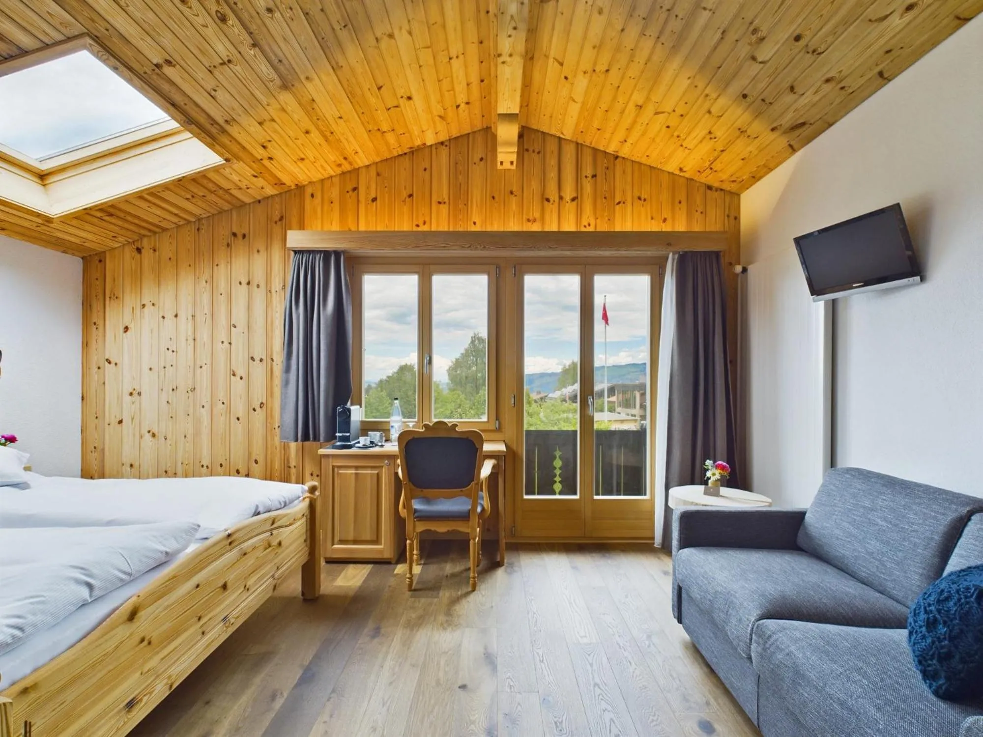 Deluxe Twin Room - single occupancy in Bergblick Lodge - 3 Sterne Garni - Neueröffnung