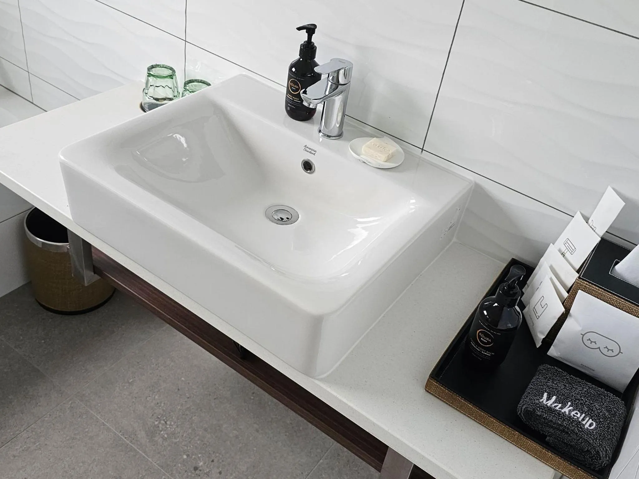 Bathroom in JetPark Hamilton Airport New Zealand