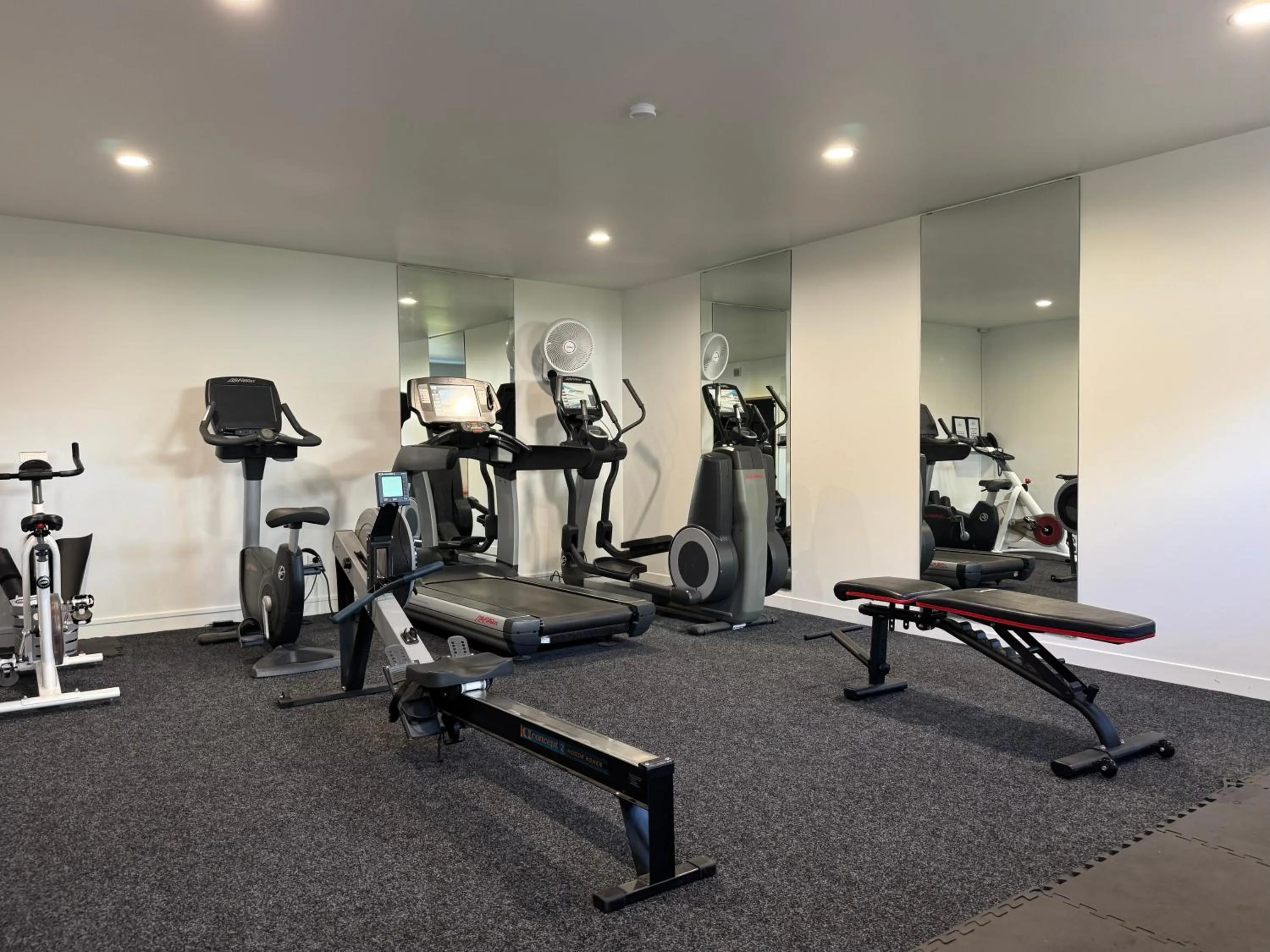 Fitness centre/facilities in JetPark Hamilton Airport New Zealand