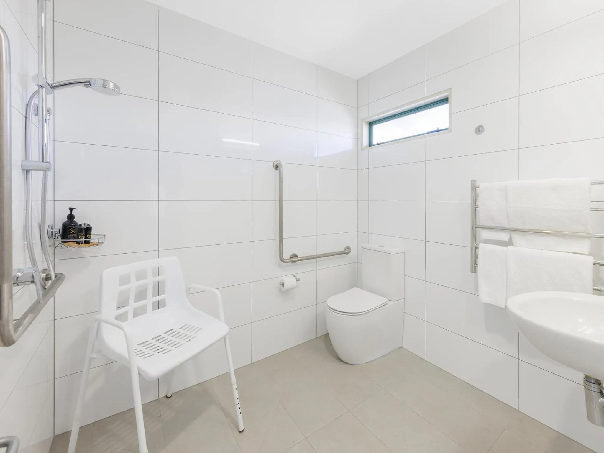 Bathroom in JetPark Hamilton Airport New Zealand