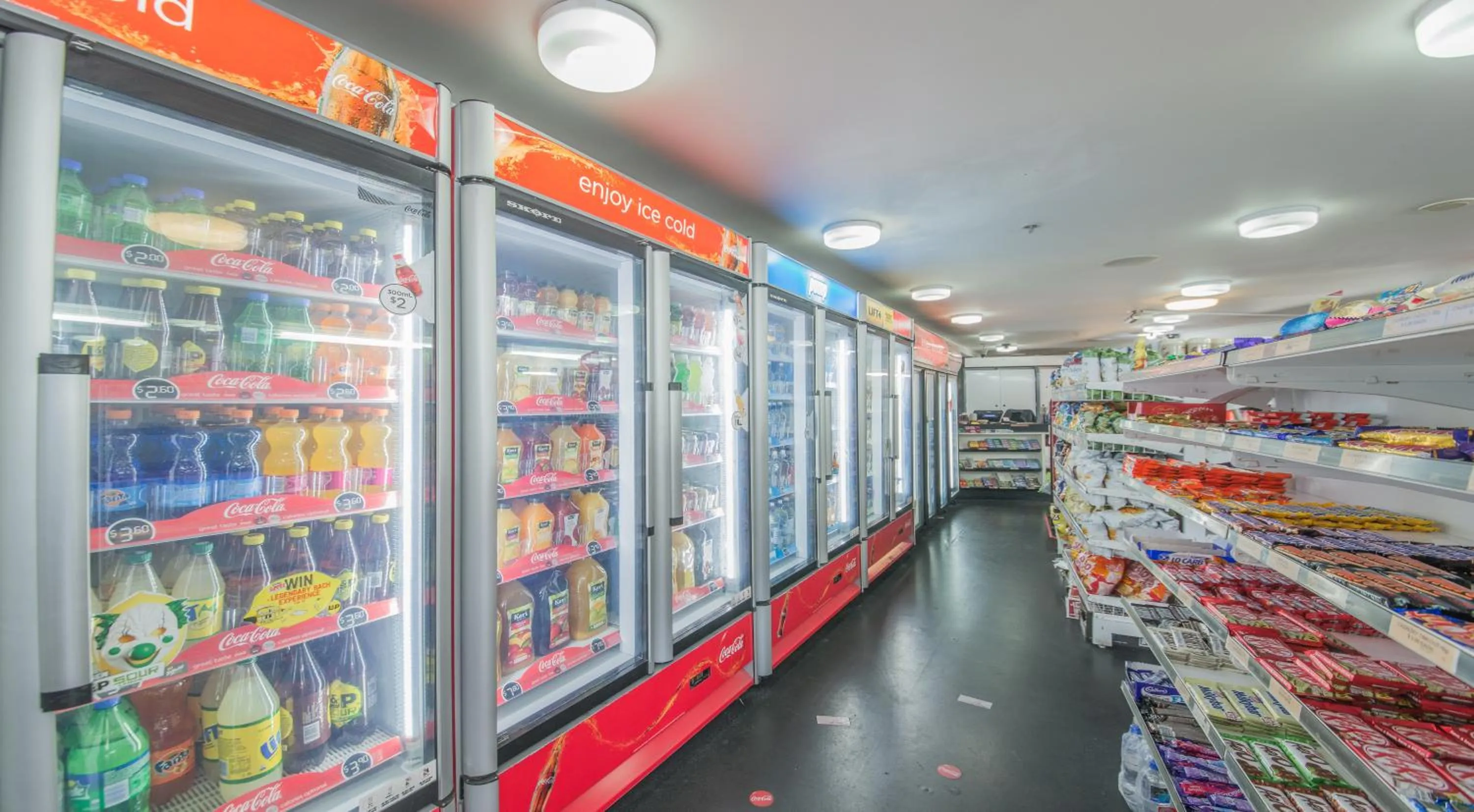 On-site shops in Columbia Apartments