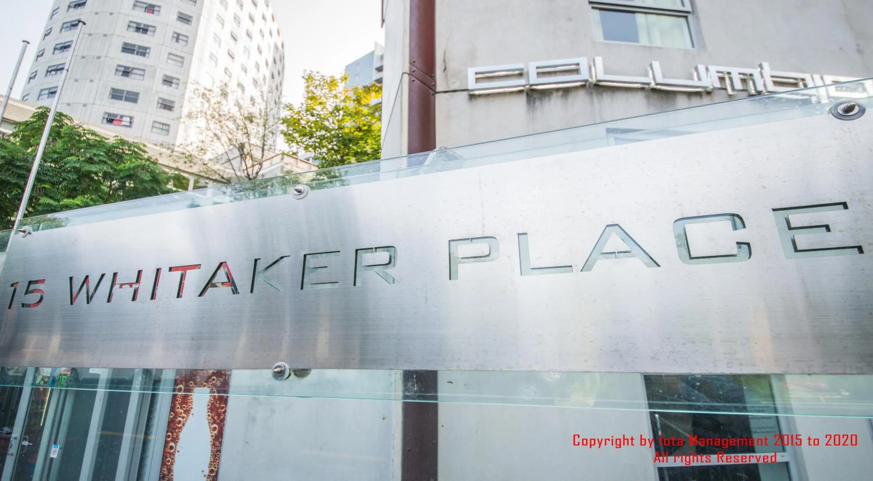 Street view in Columbia Apartments