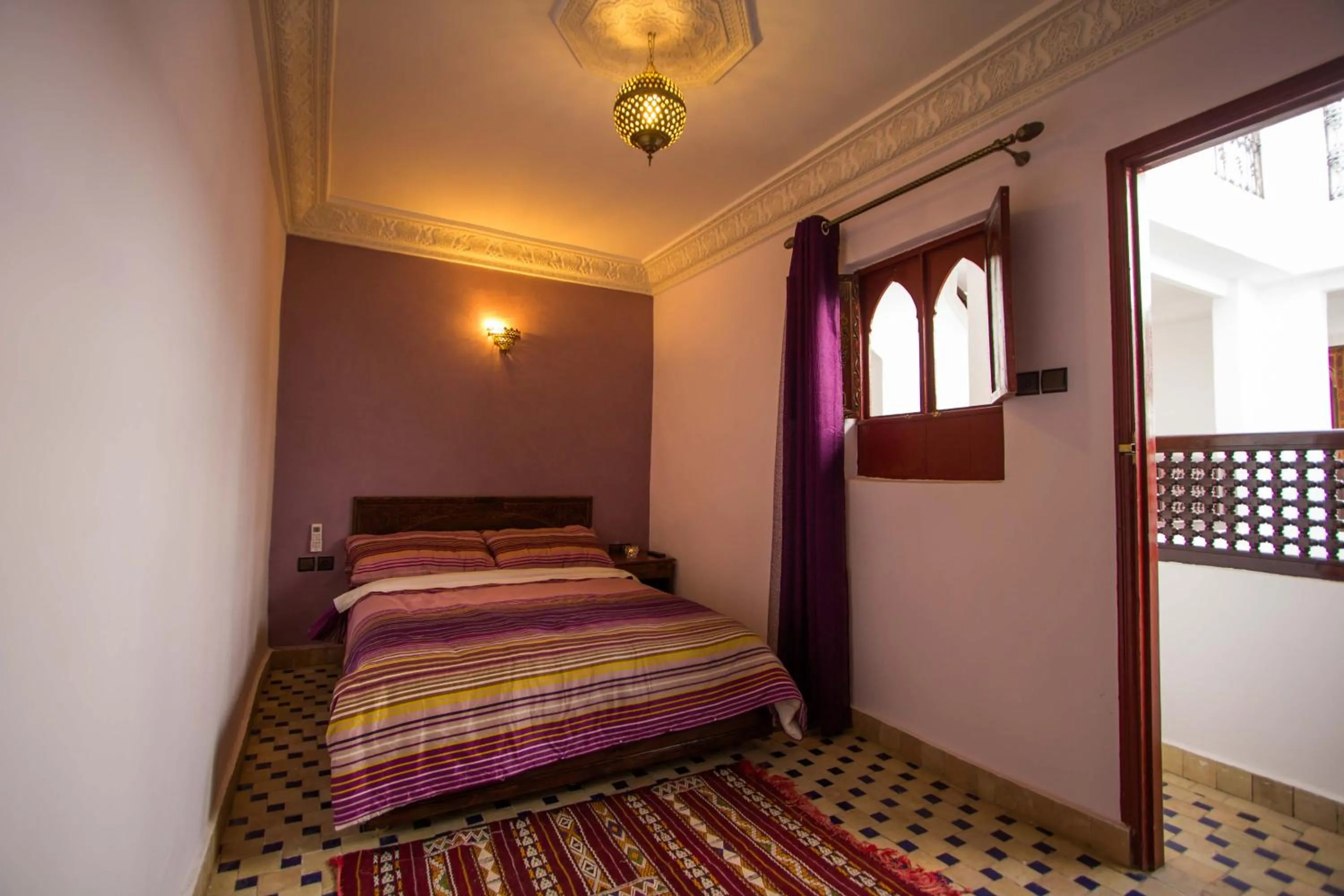 Bed in Dar El Mathaf FES