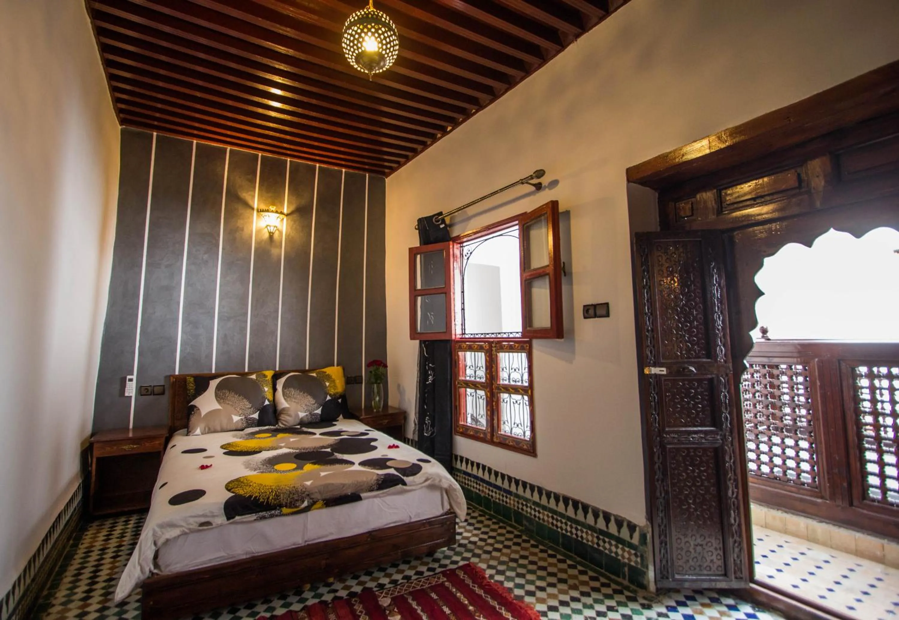 Photo of the whole room, Bed in Dar El Mathaf FES