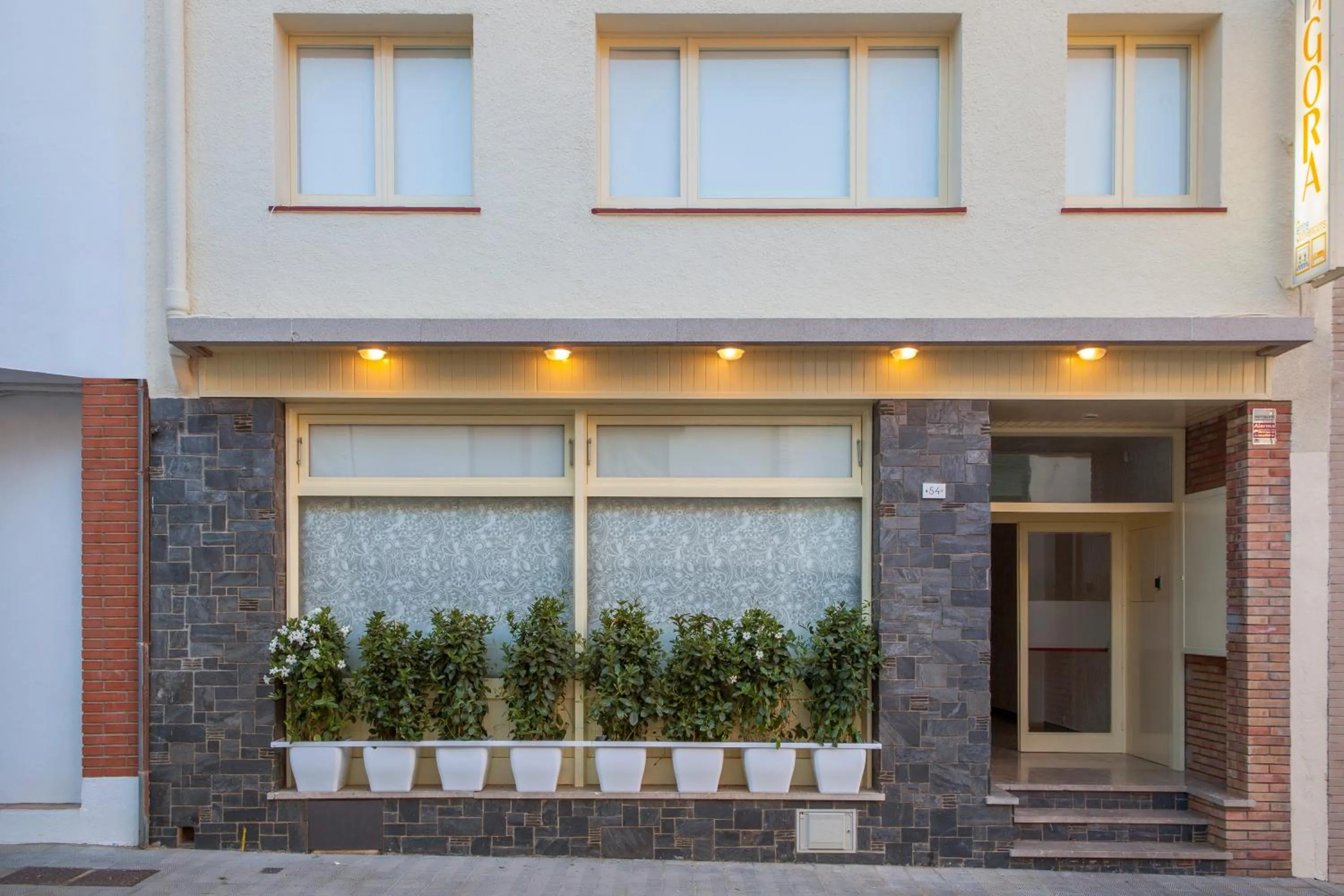 Facade/entrance in Hotel Agora