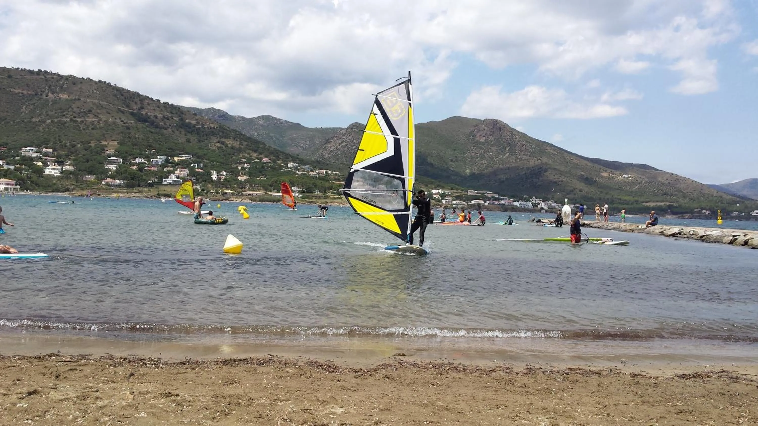 Windsurfing in Hotel Agora
