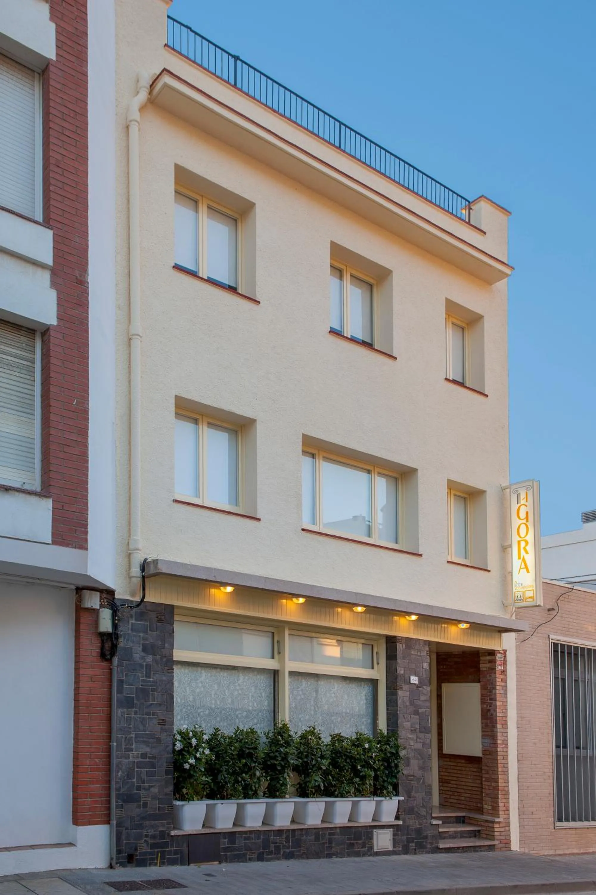 Facade/entrance in Hotel Agora