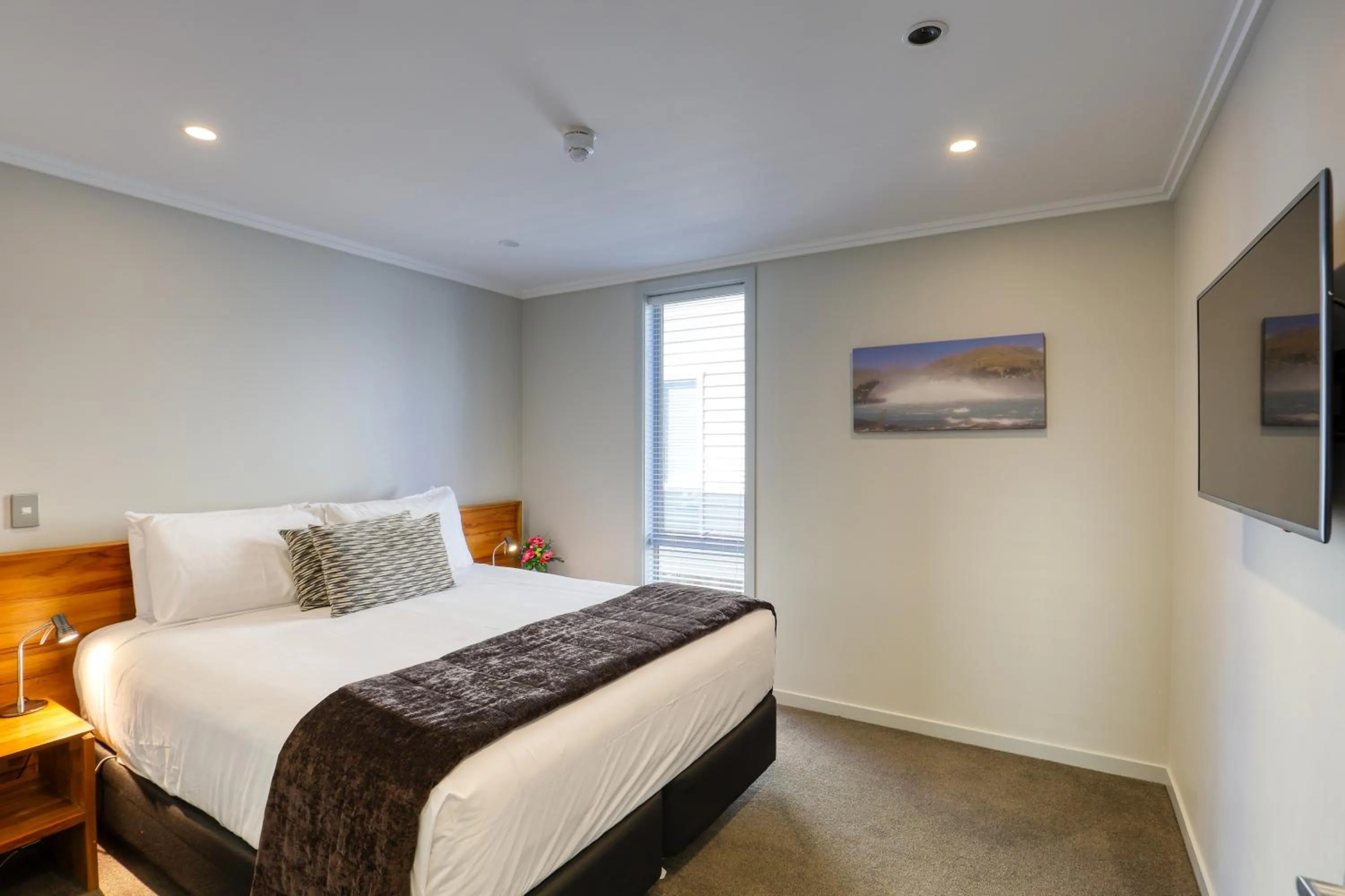 Bedroom, Bed in Marsden Lake Resort Central Otago