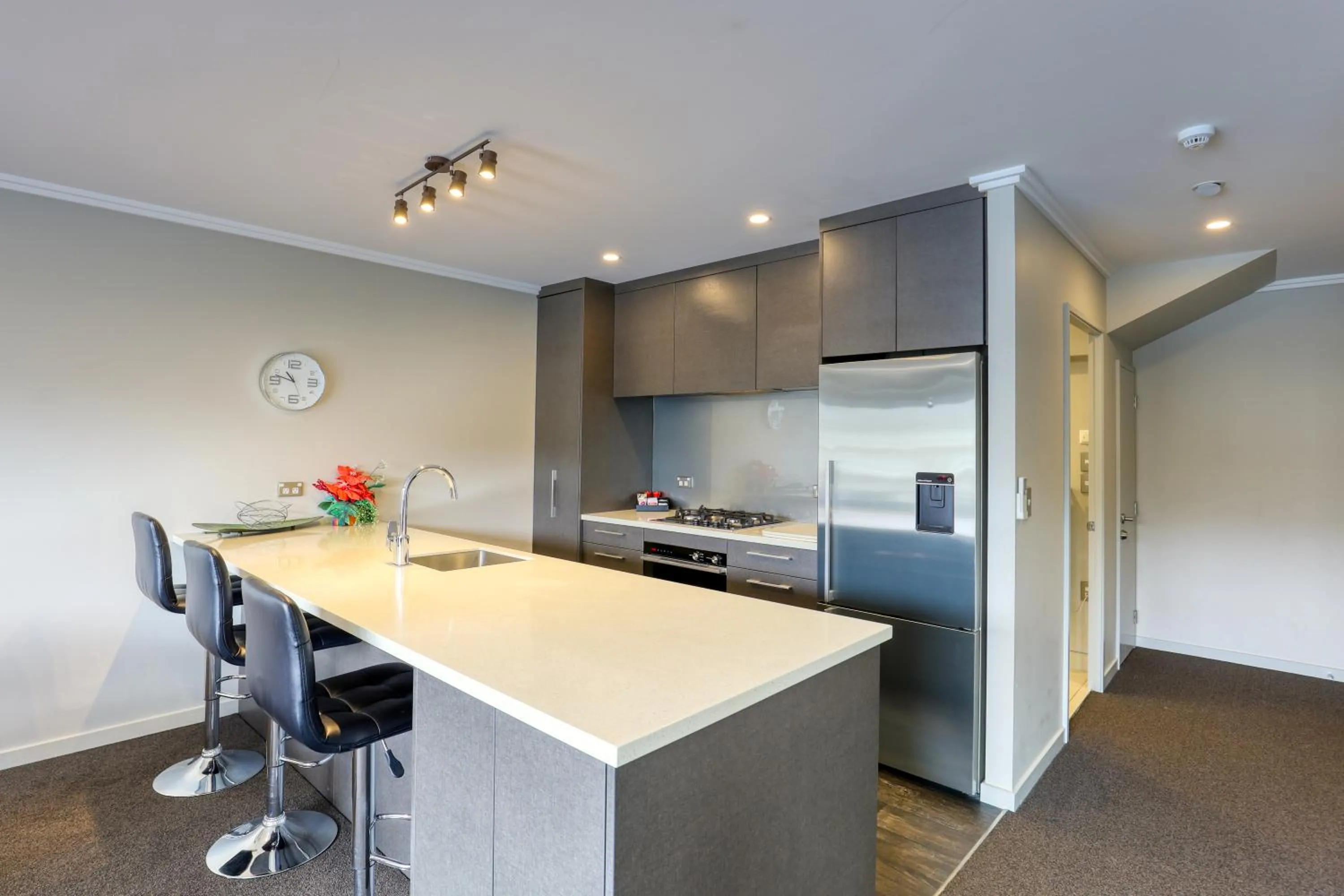 kitchen in Marsden Lake Resort Central Otago