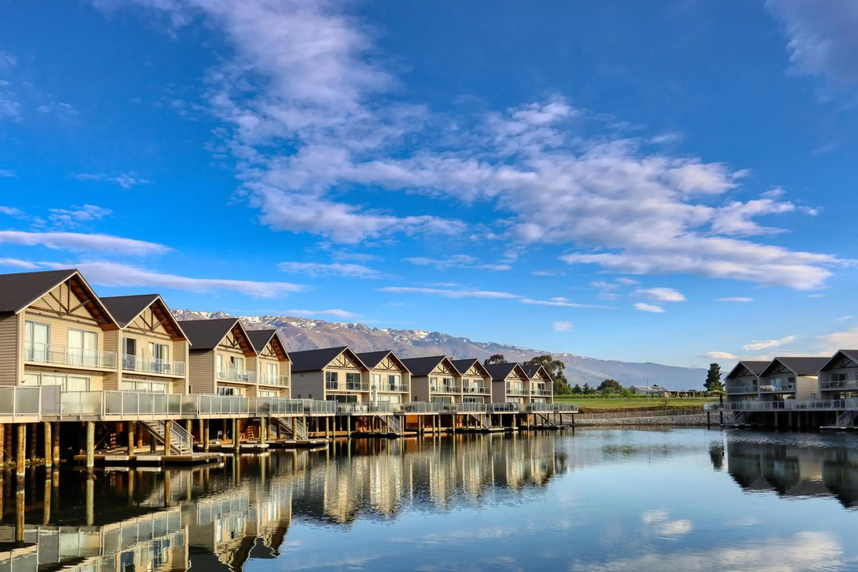 Property building in Marsden Lake Resort Central Otago Property building in Marsden Lake Resort Central Otago