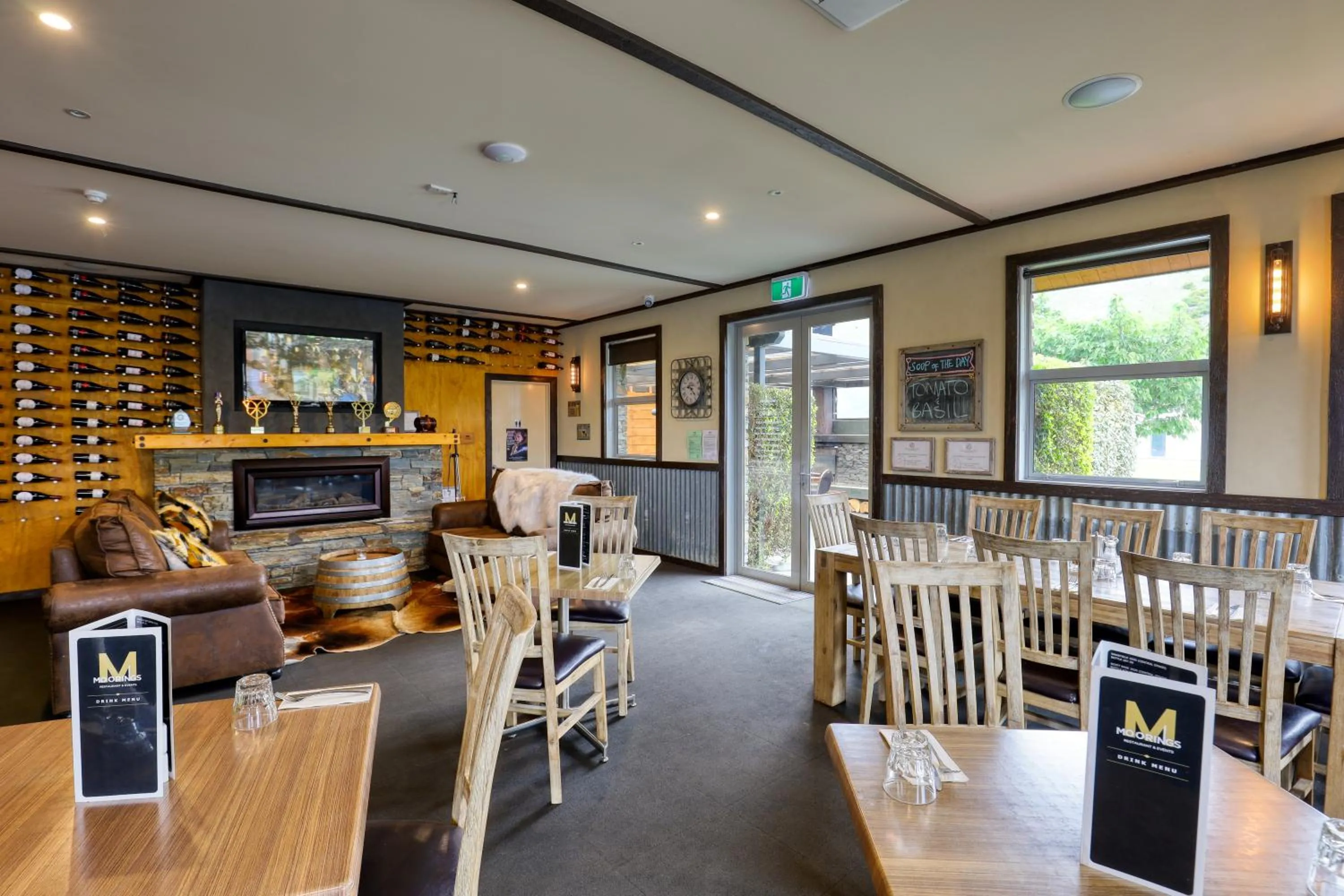 Restaurant/places to eat in Marsden Lake Resort Central Otago