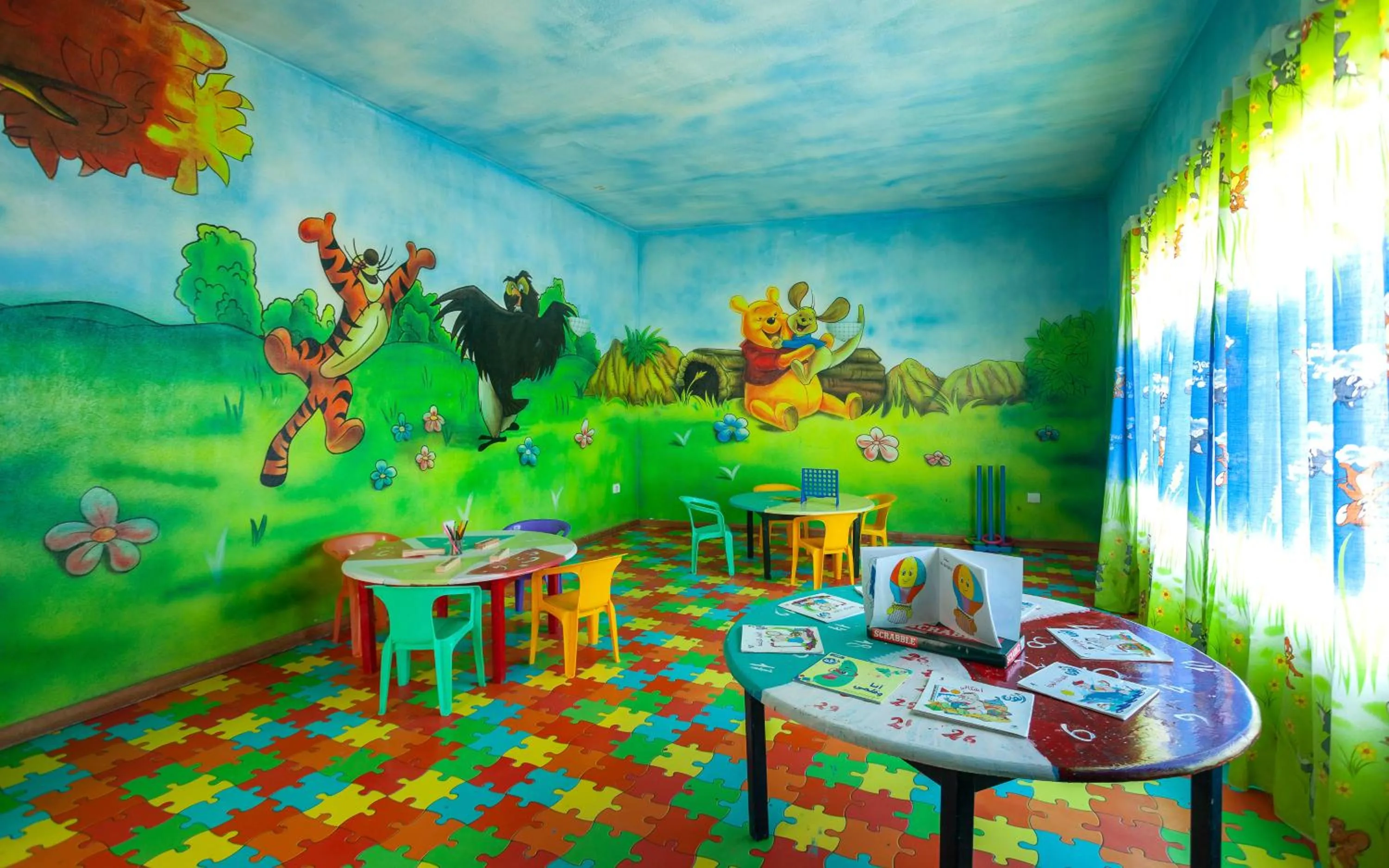 Children play ground in Djerba Holiday Beach