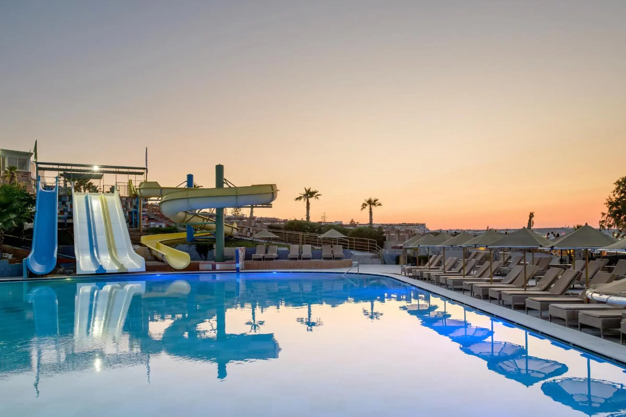 Swimming pool in Eri Beach & Village Hotel Swimming pool in Eri Beach & Village Hotel