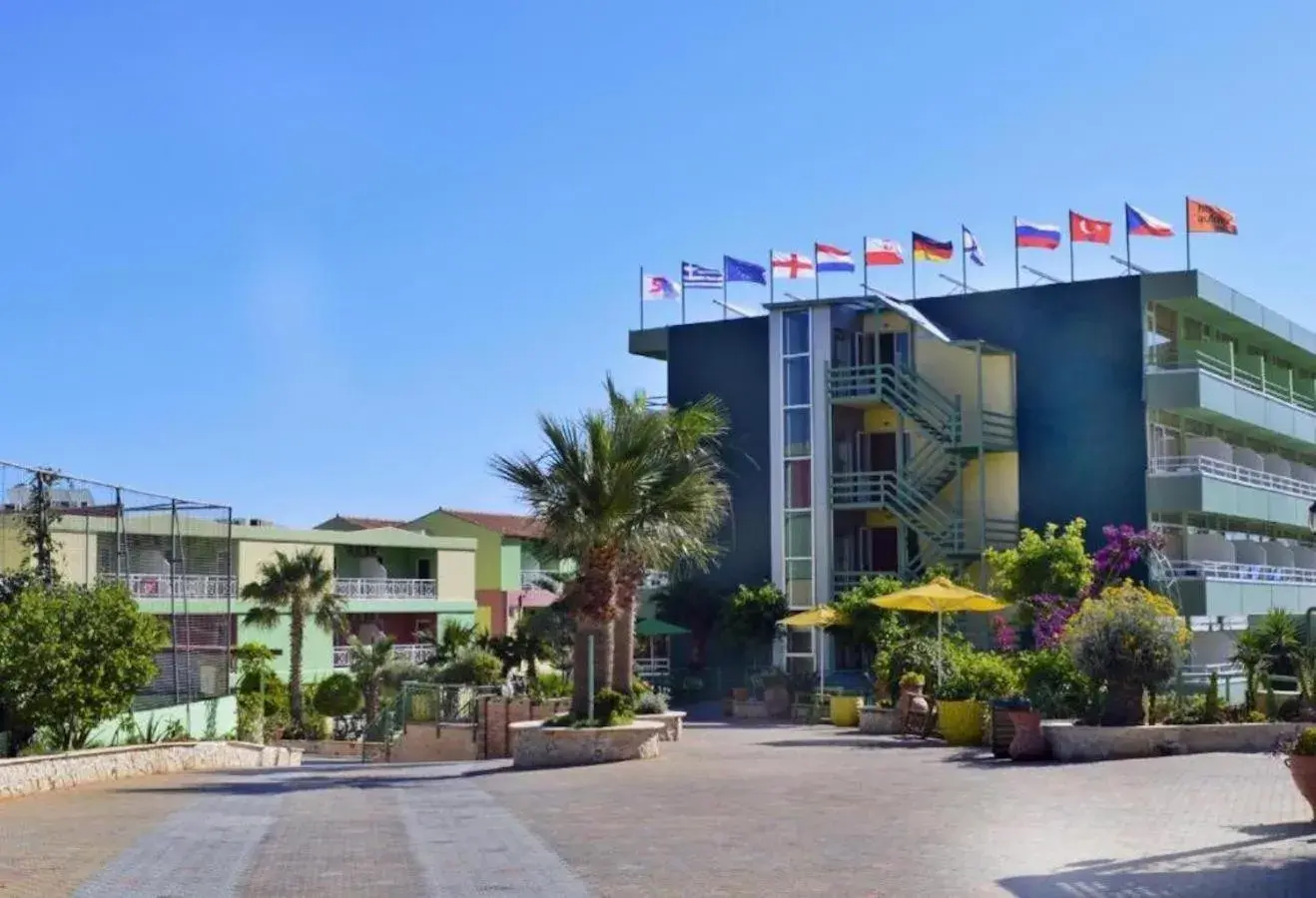 Property building in Eri Beach & Village Hotel Property building in Eri Beach & Village Hotel
