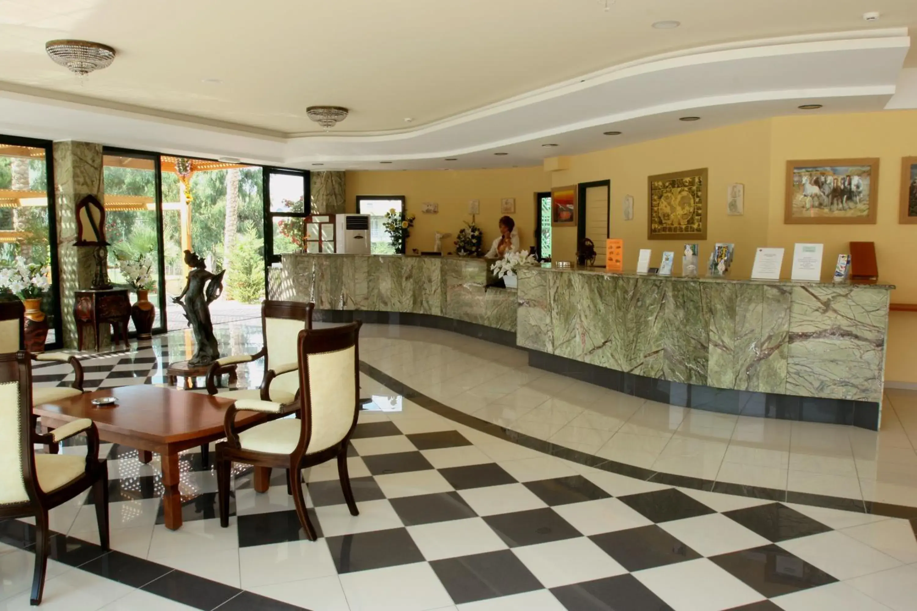 Lobby or reception in Eri Beach & Village Hotel Lobby or reception in Eri Beach & Village Hotel