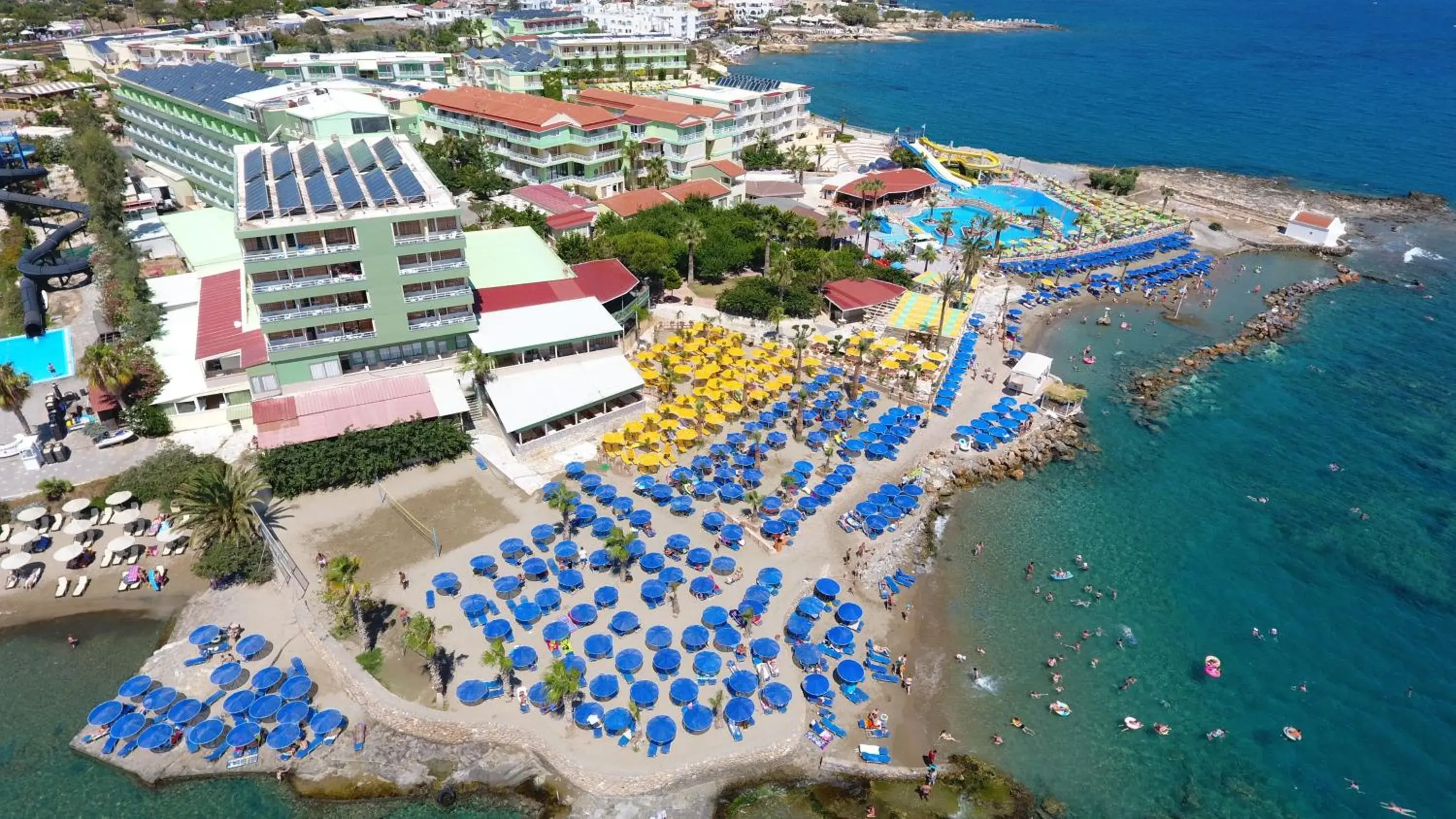 Bird's eye view in Eri Beach & Village Hotel Bird's eye view in Eri Beach & Village Hotel