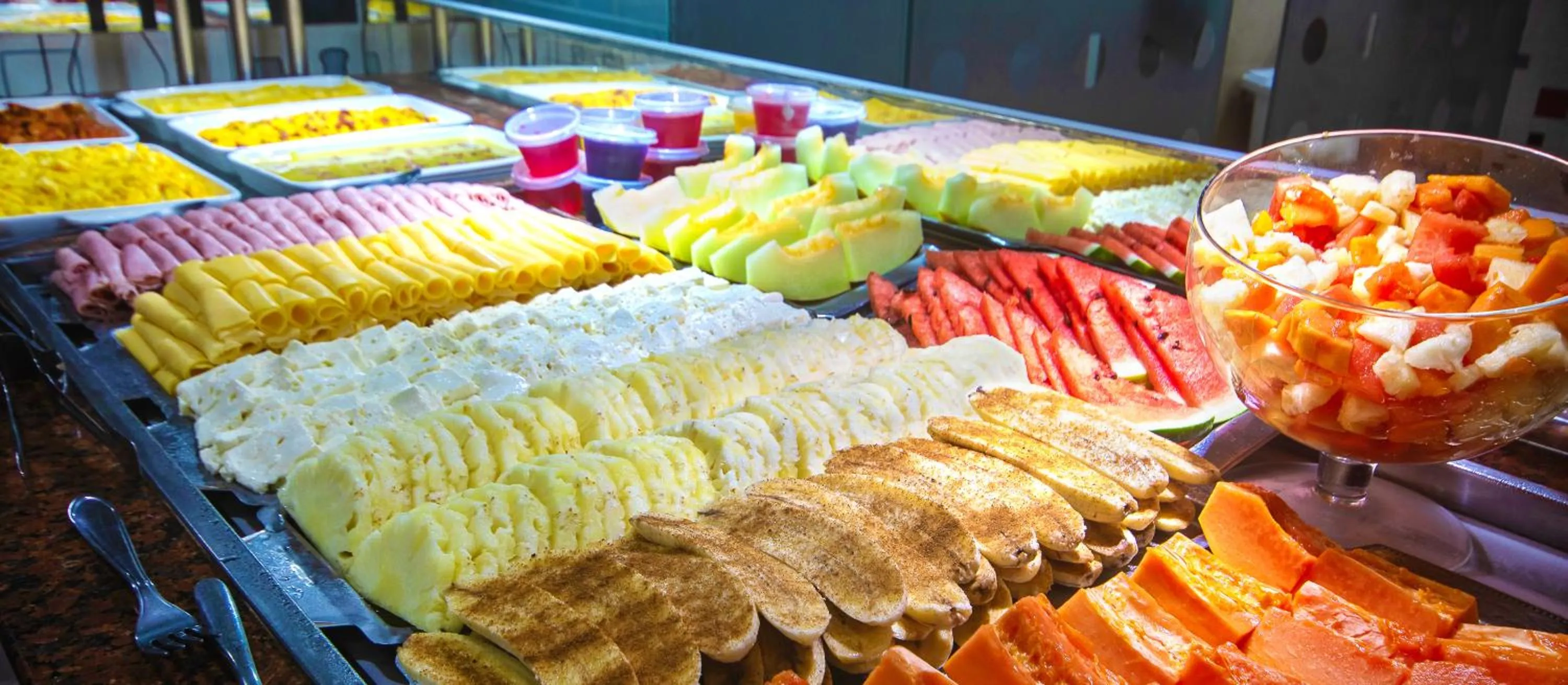 Buffet breakfast in Hotel Nacional Inn Rio Copacabana