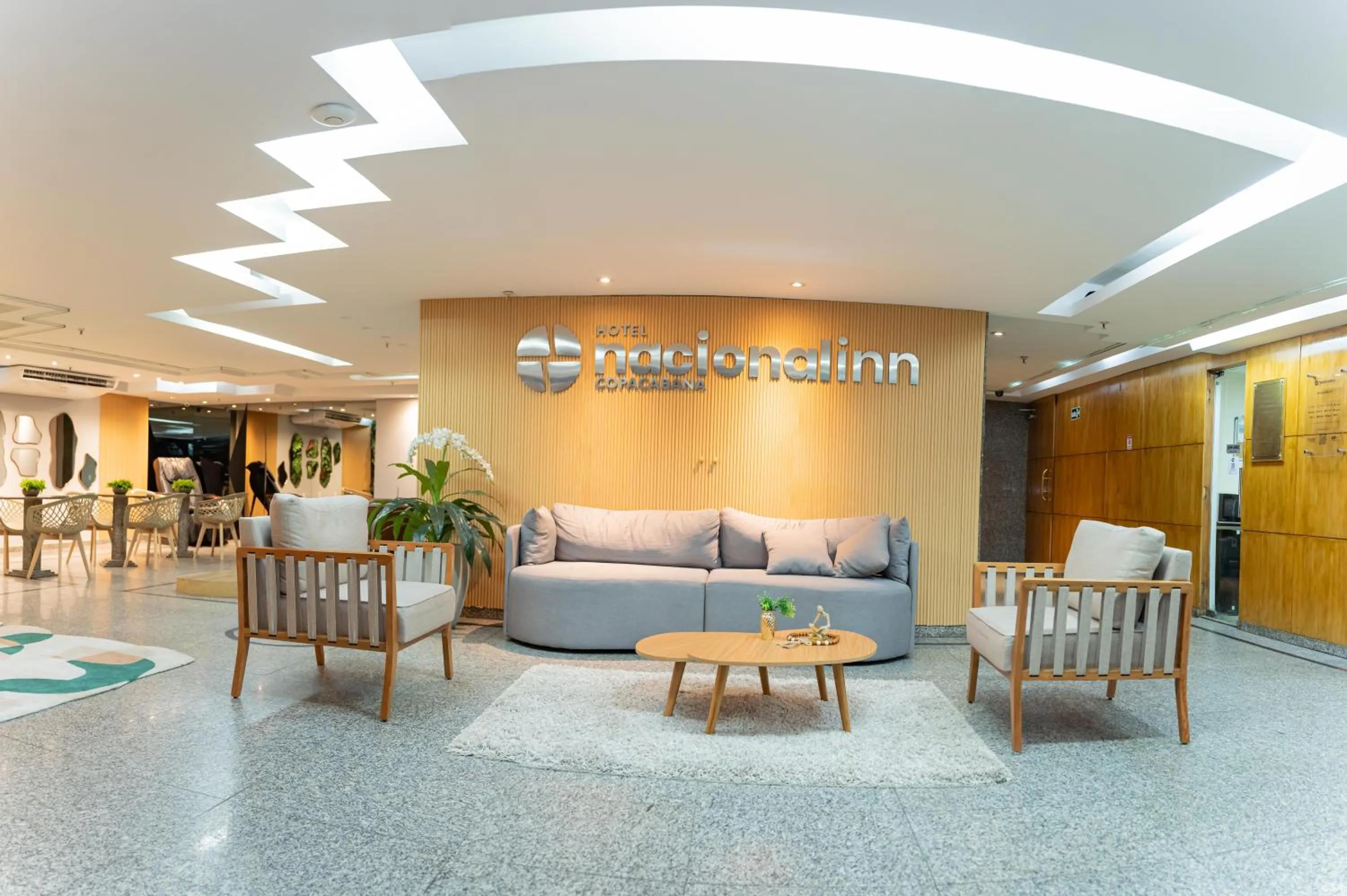 Lobby or reception in Hotel Nacional Inn Rio Copacabana