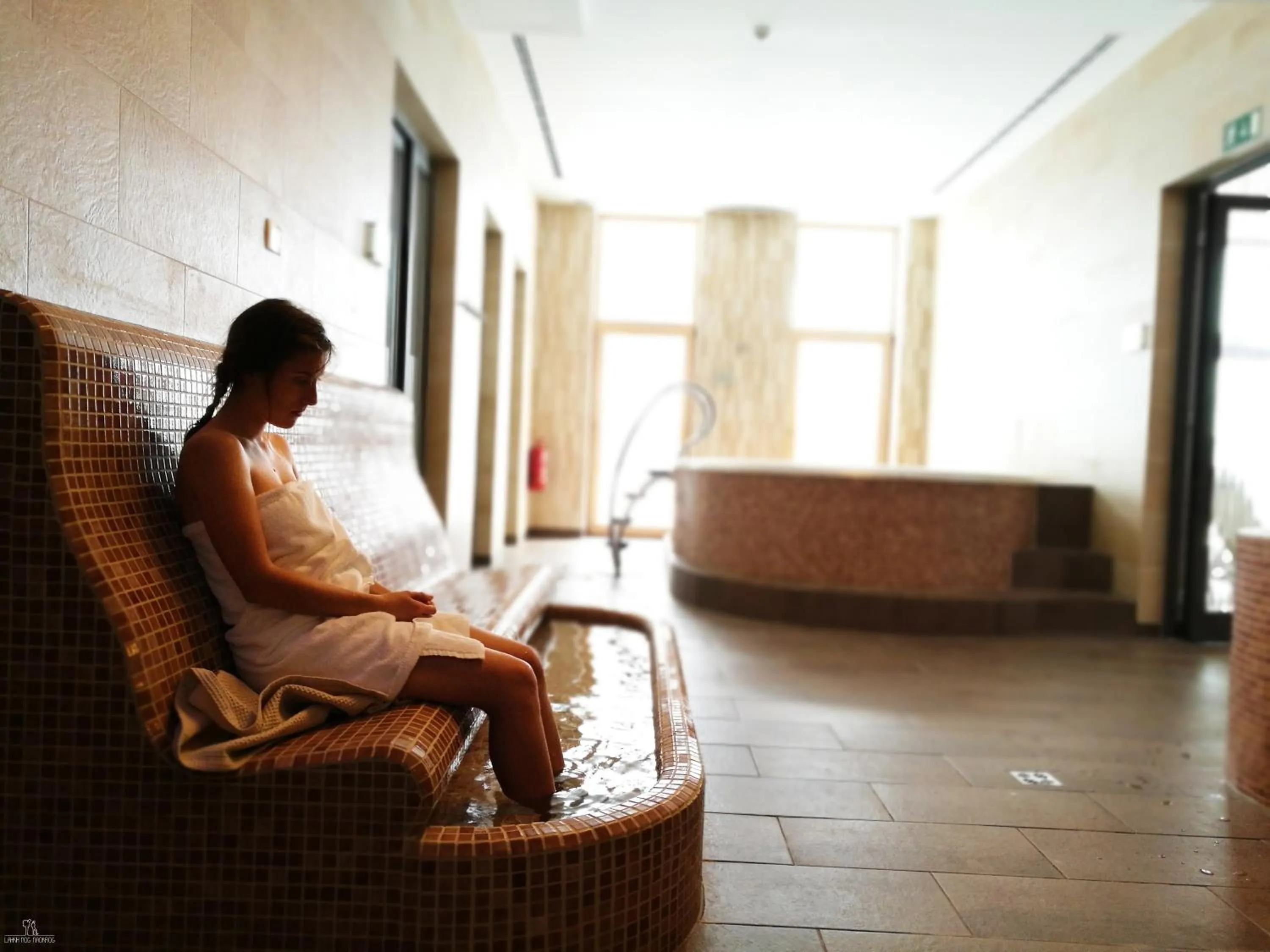 Spa and wellness centre/facilities in Wellness Hotel Montis