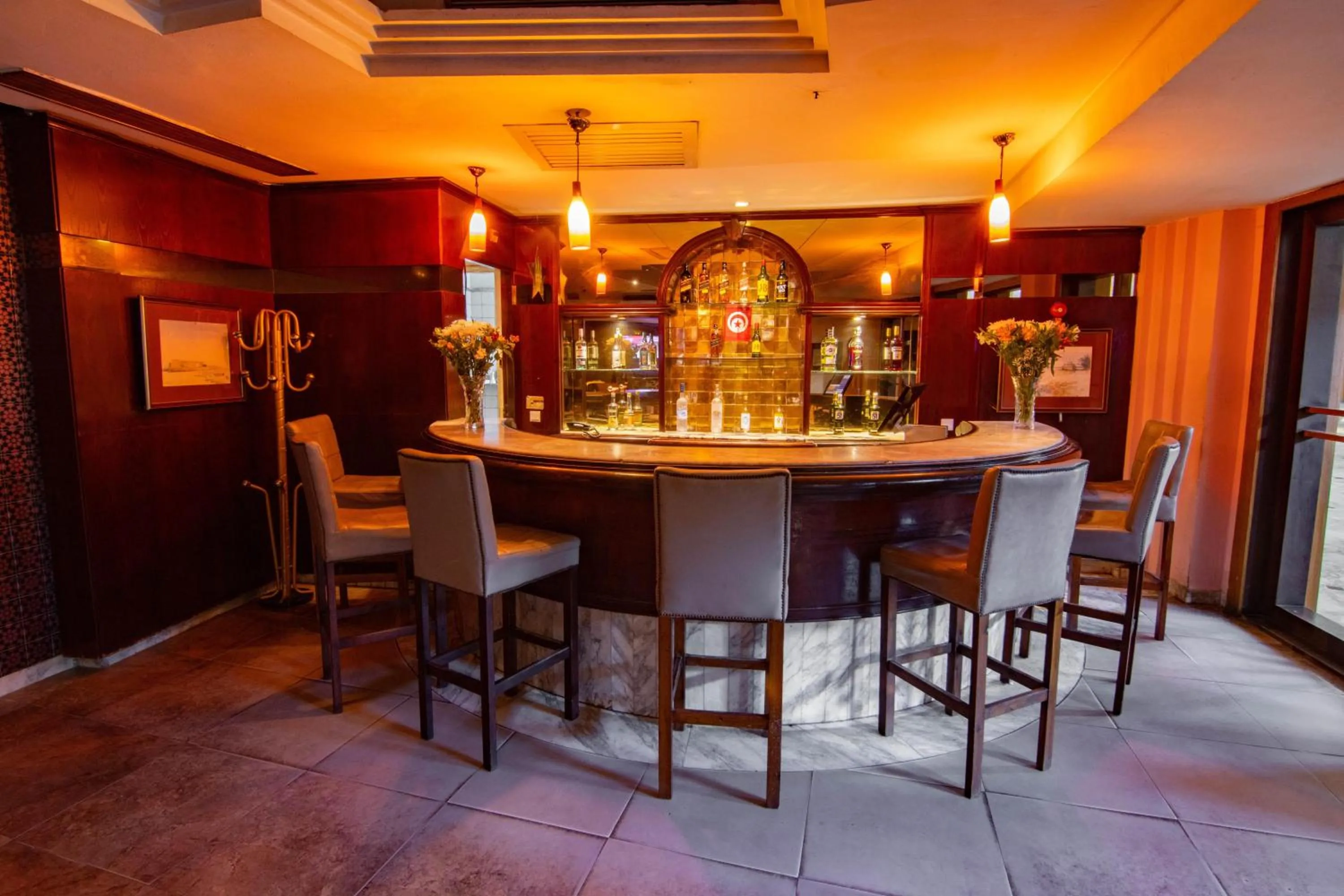 Lounge or bar in Riadh Palms- Resort & Spa