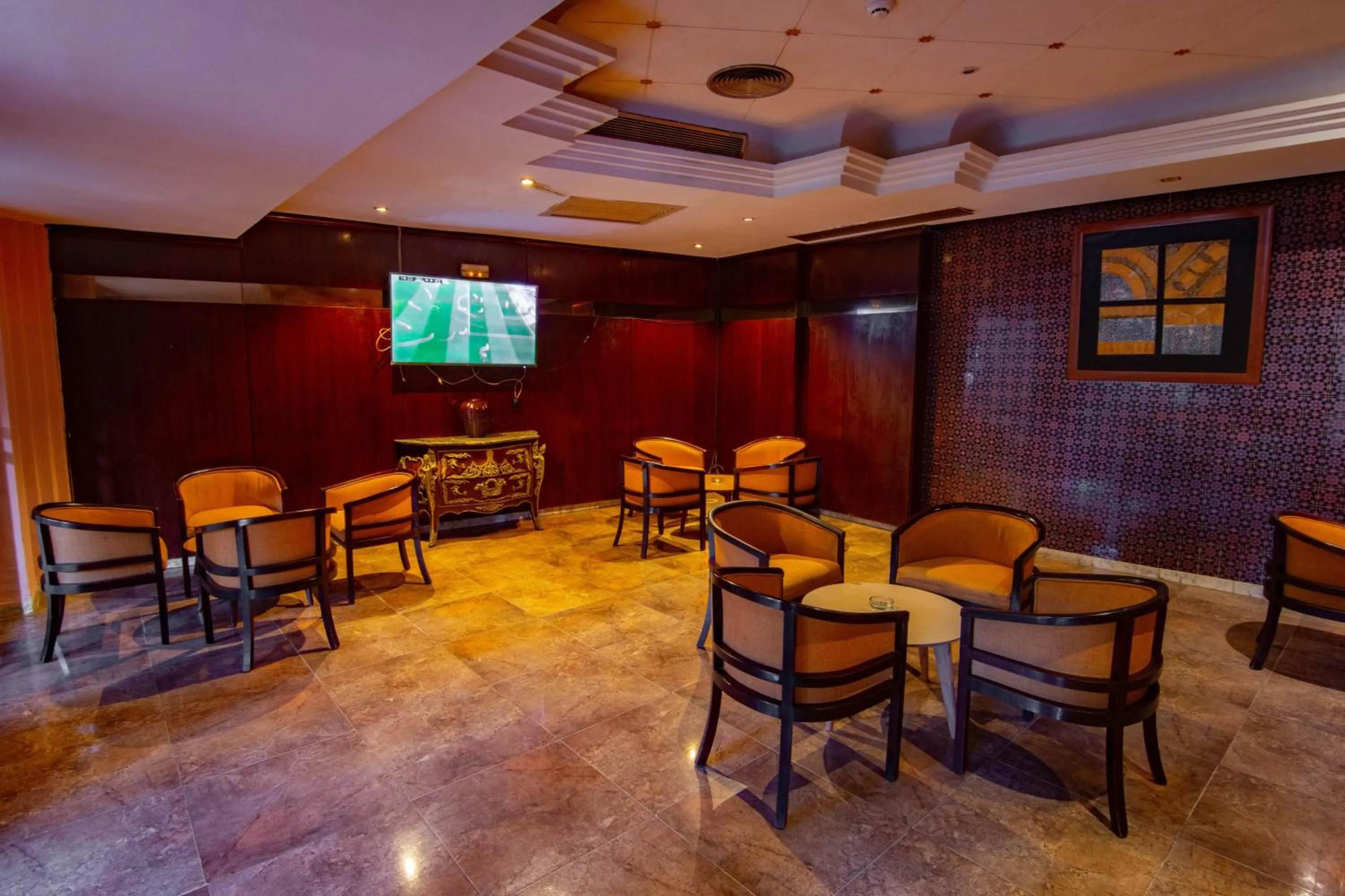 Lounge or bar in Riadh Palms- Resort & Spa