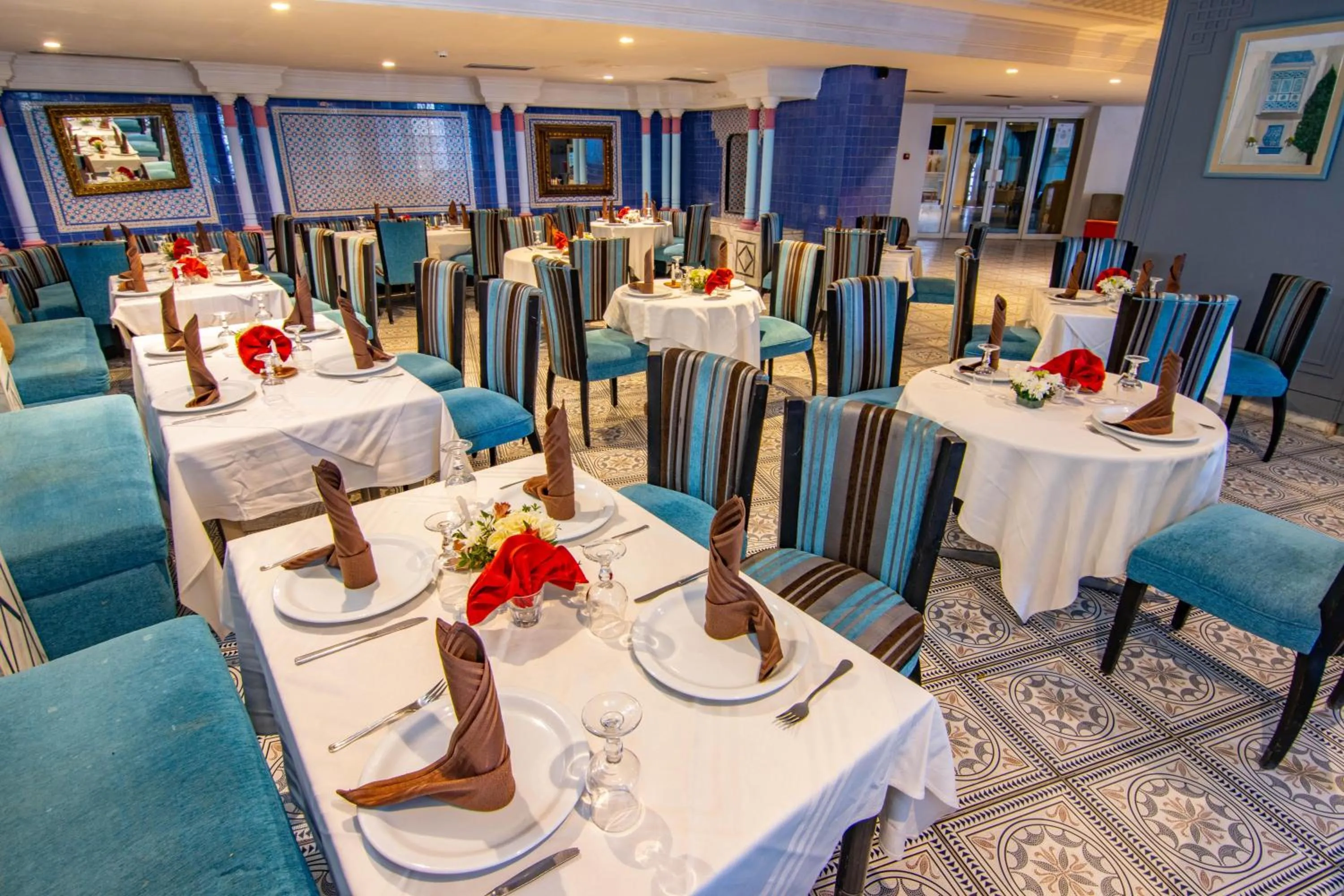 Restaurant/places to eat in Riadh Palms- Resort & Spa