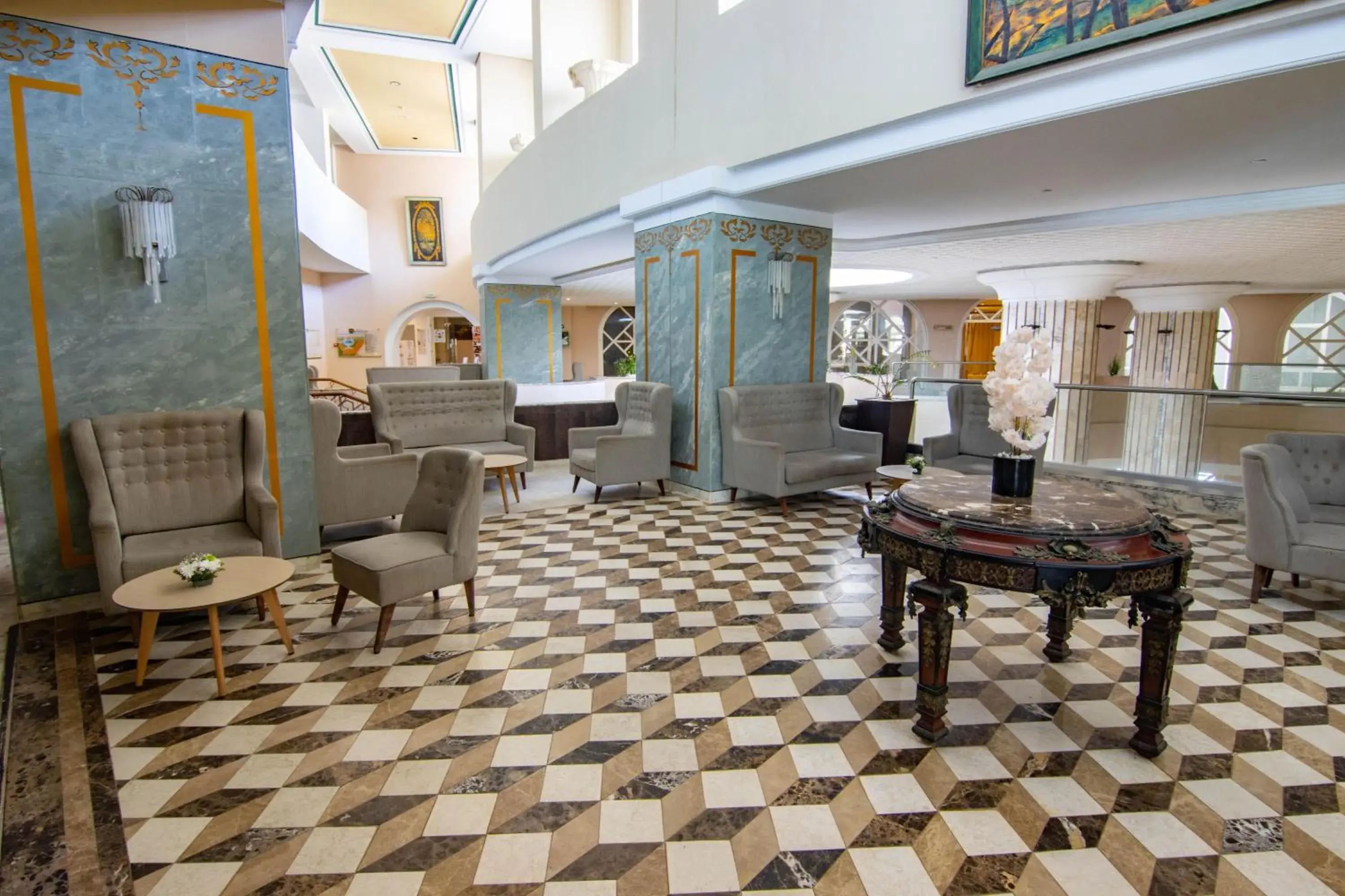 Lobby or reception in Riadh Palms- Resort & Spa Lobby or reception in Riadh Palms- Resort & Spa