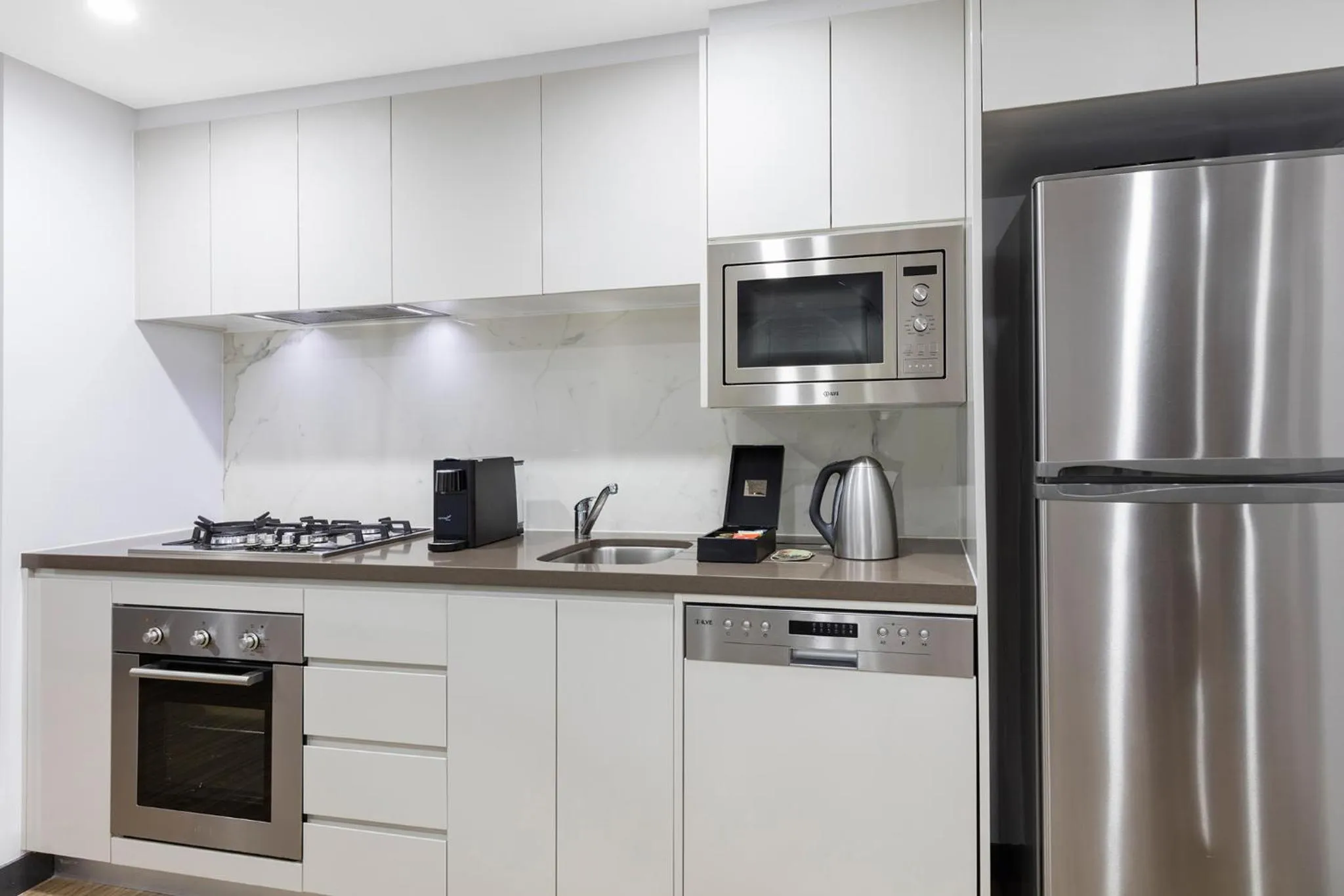 kitchen in Meriton Suites Bondi Junction
