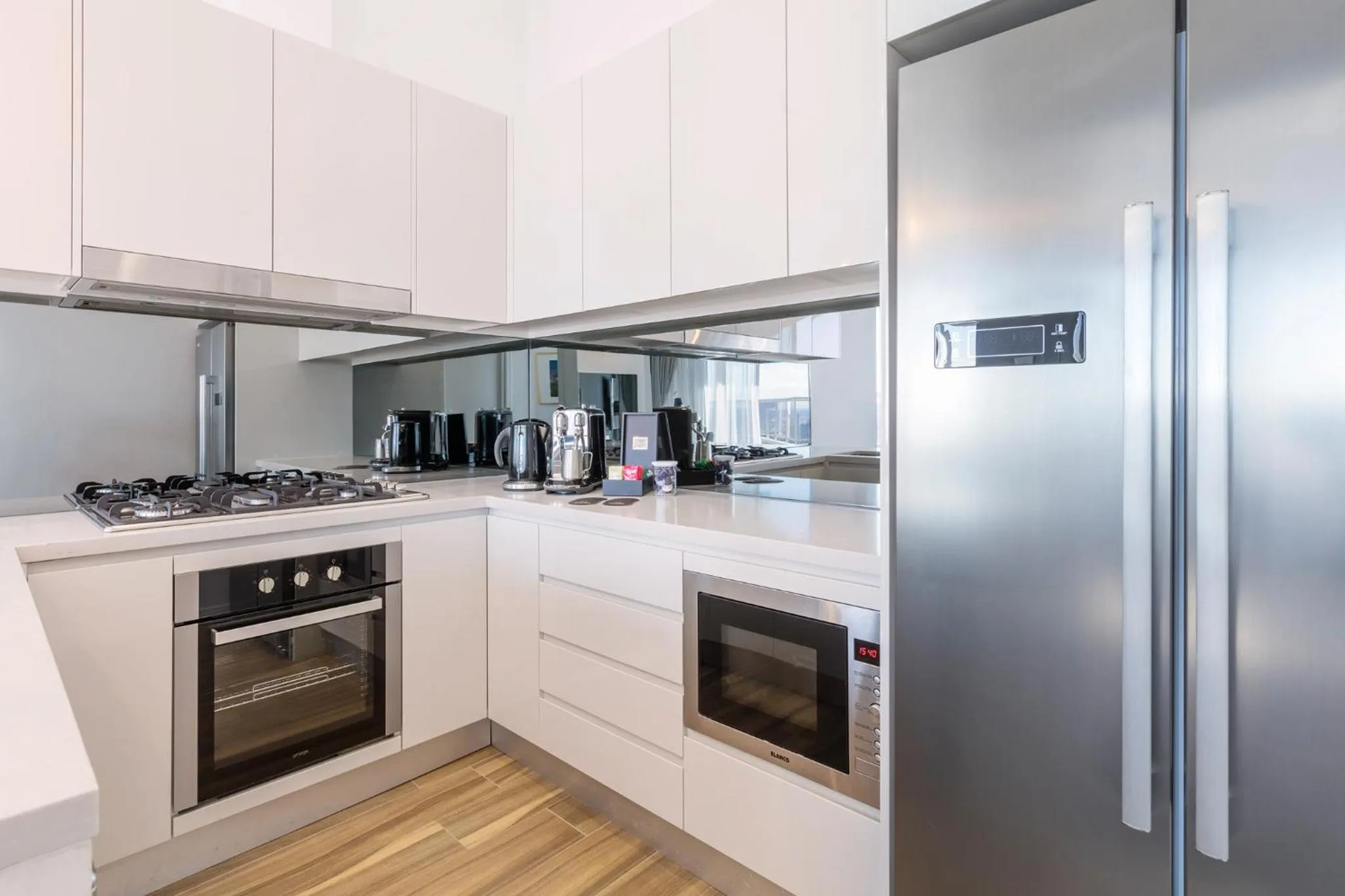 kitchen in Meriton Suites Bondi Junction