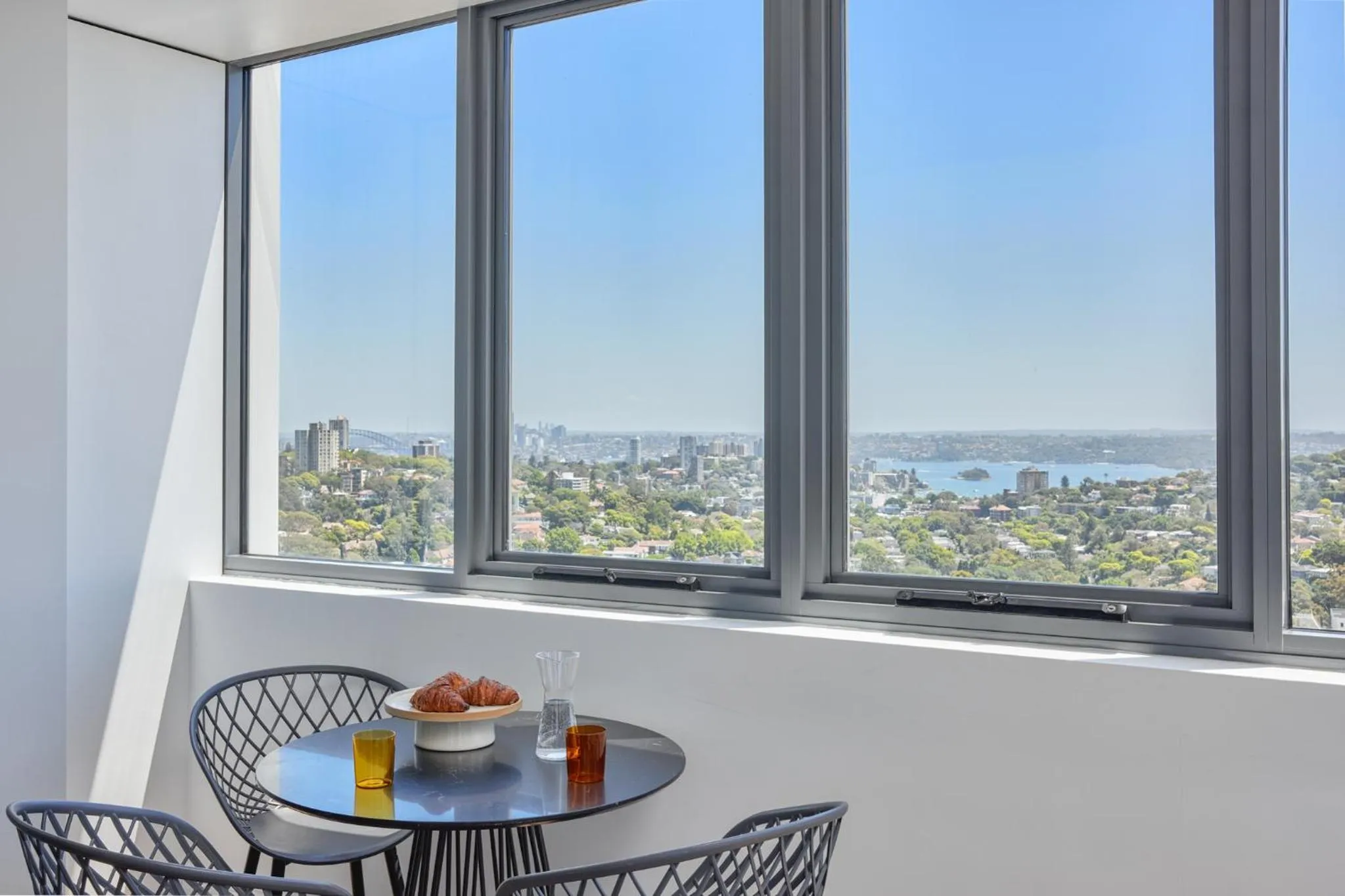 Seating area in Meriton Suites Bondi Junction