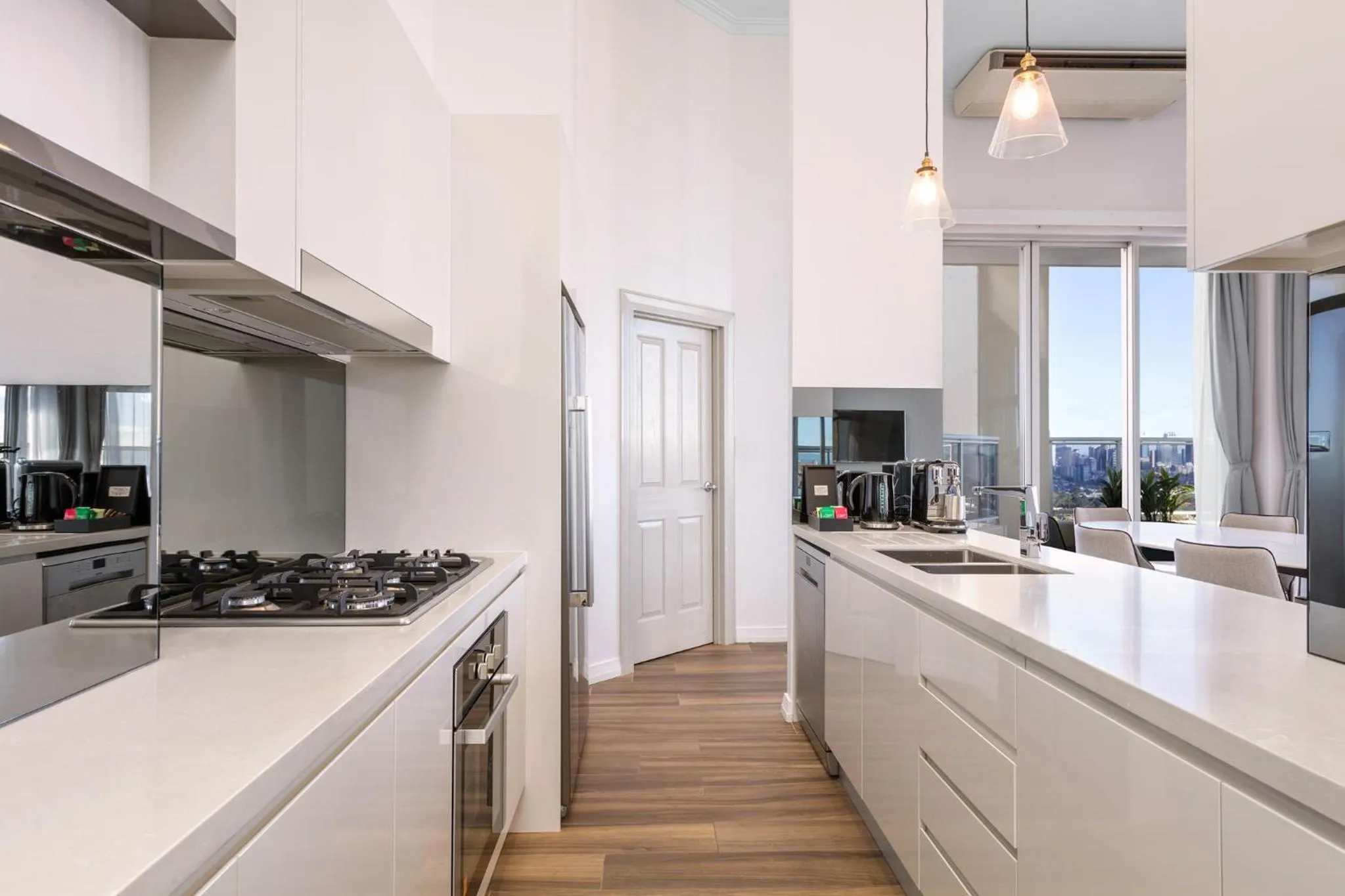 kitchen in Meriton Suites Bondi Junction