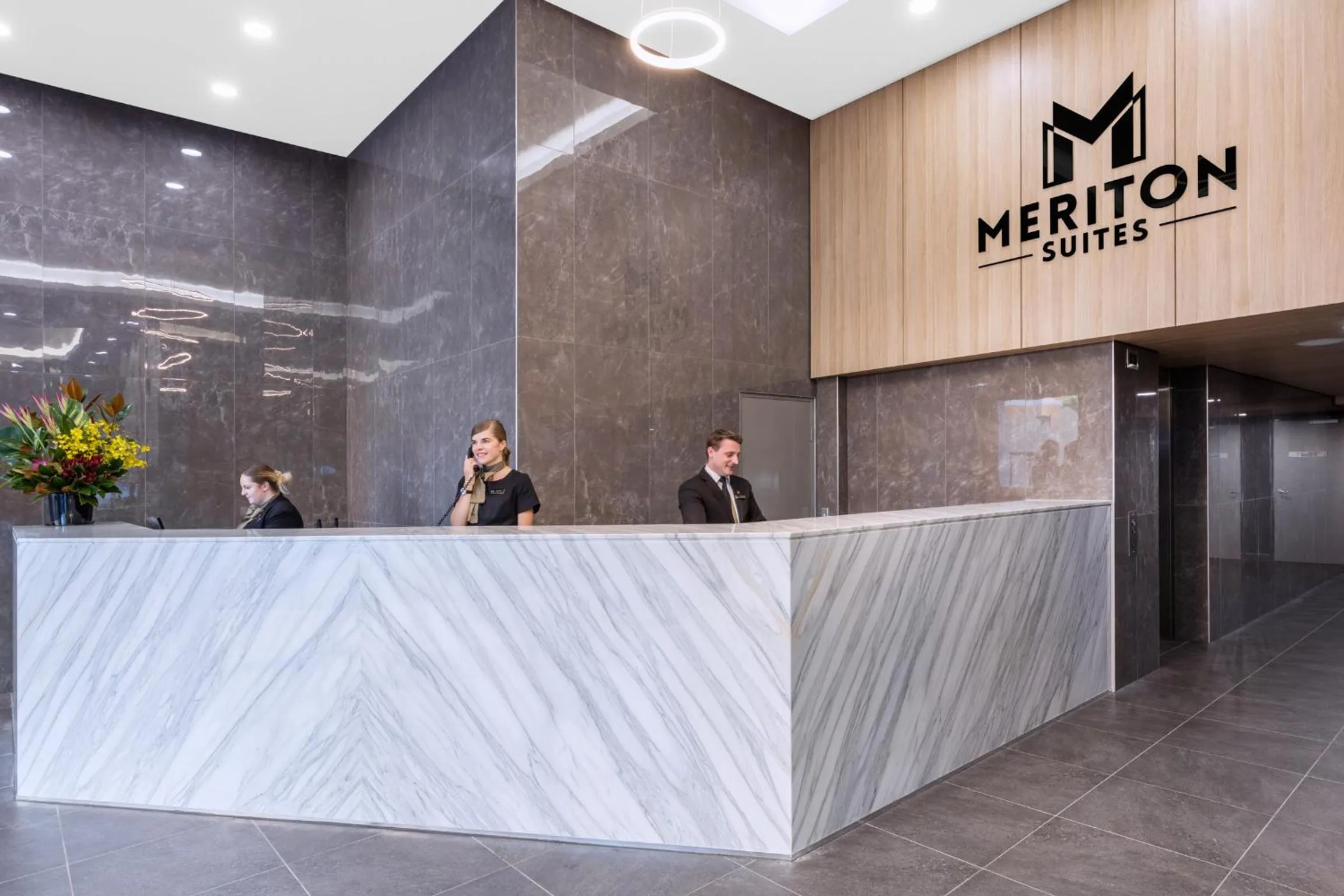 Lobby or reception in Meriton Suites Waterloo