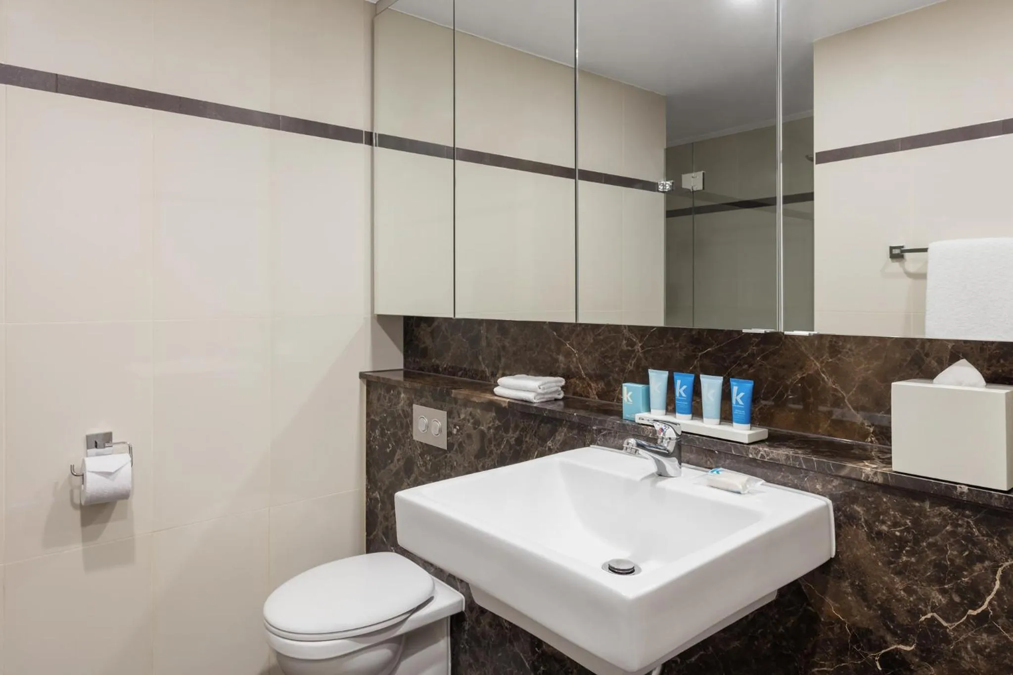 Bathroom in Meriton Suites World Tower, Sydney