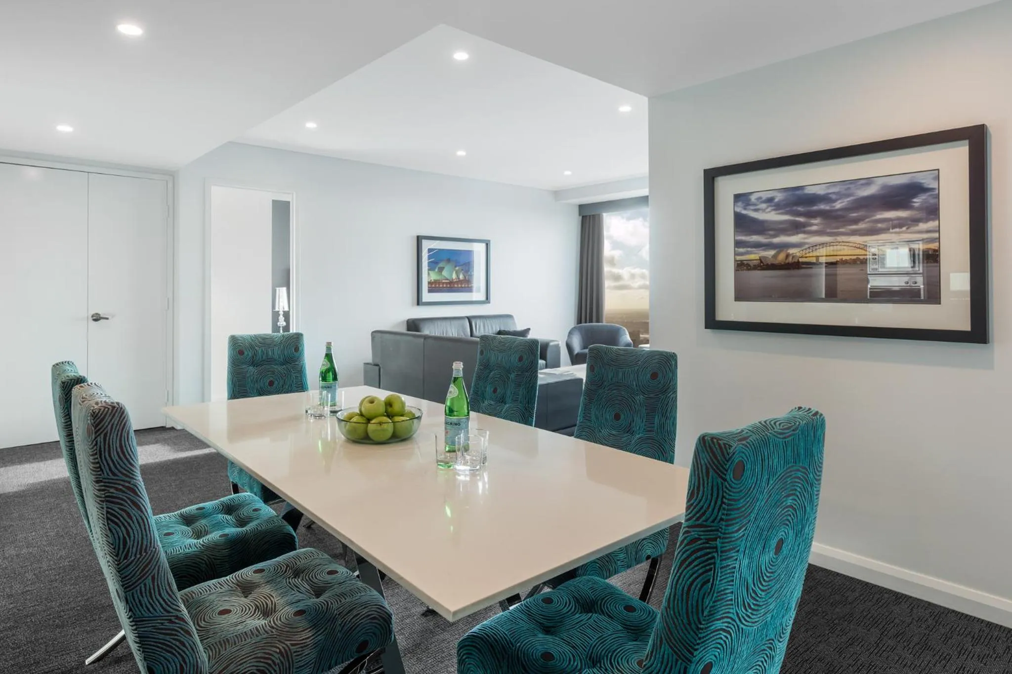 Living room in Meriton Suites World Tower, Sydney