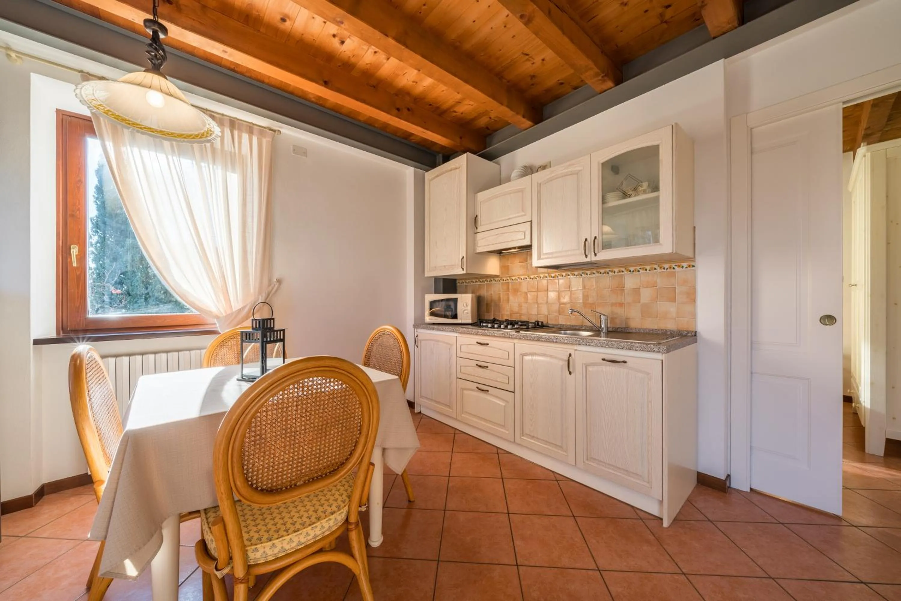 Kitchen or kitchenette in Residence Fondo La Campagnola