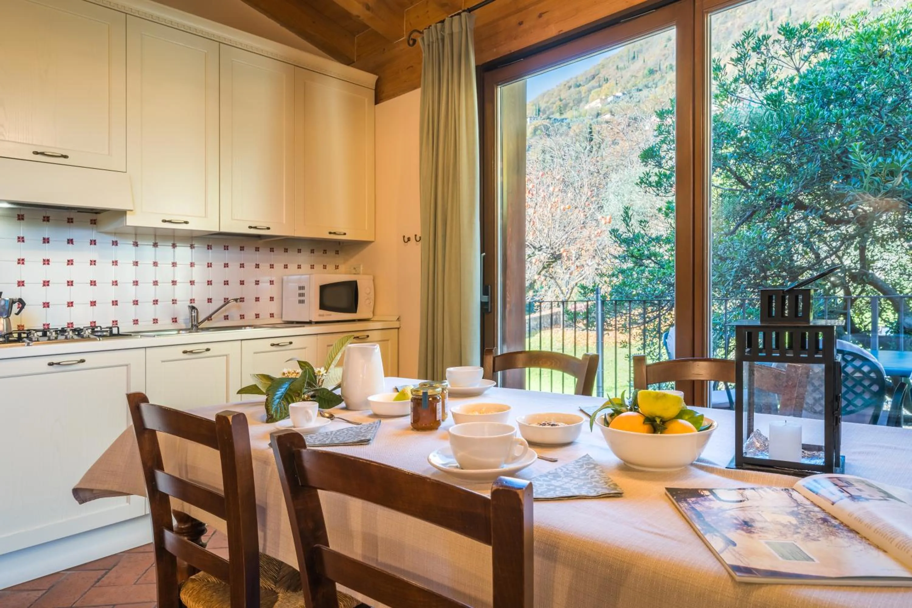 Kitchen or kitchenette in Residence Fondo La Campagnola